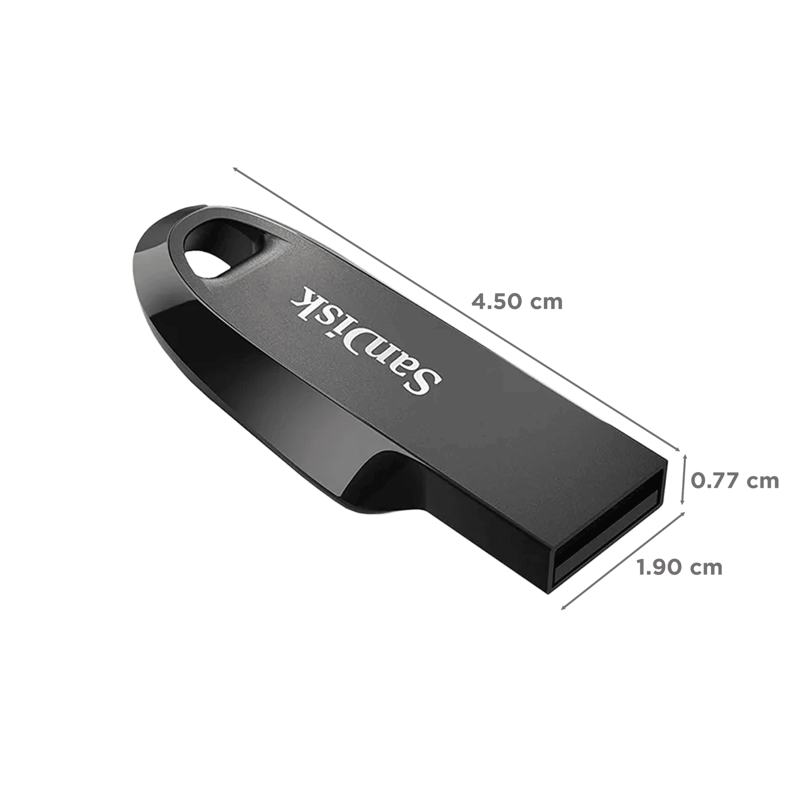 SanDisk Ultra Curve 32GB USB (3.2) Pen Drive (Compact Design, Black)_2