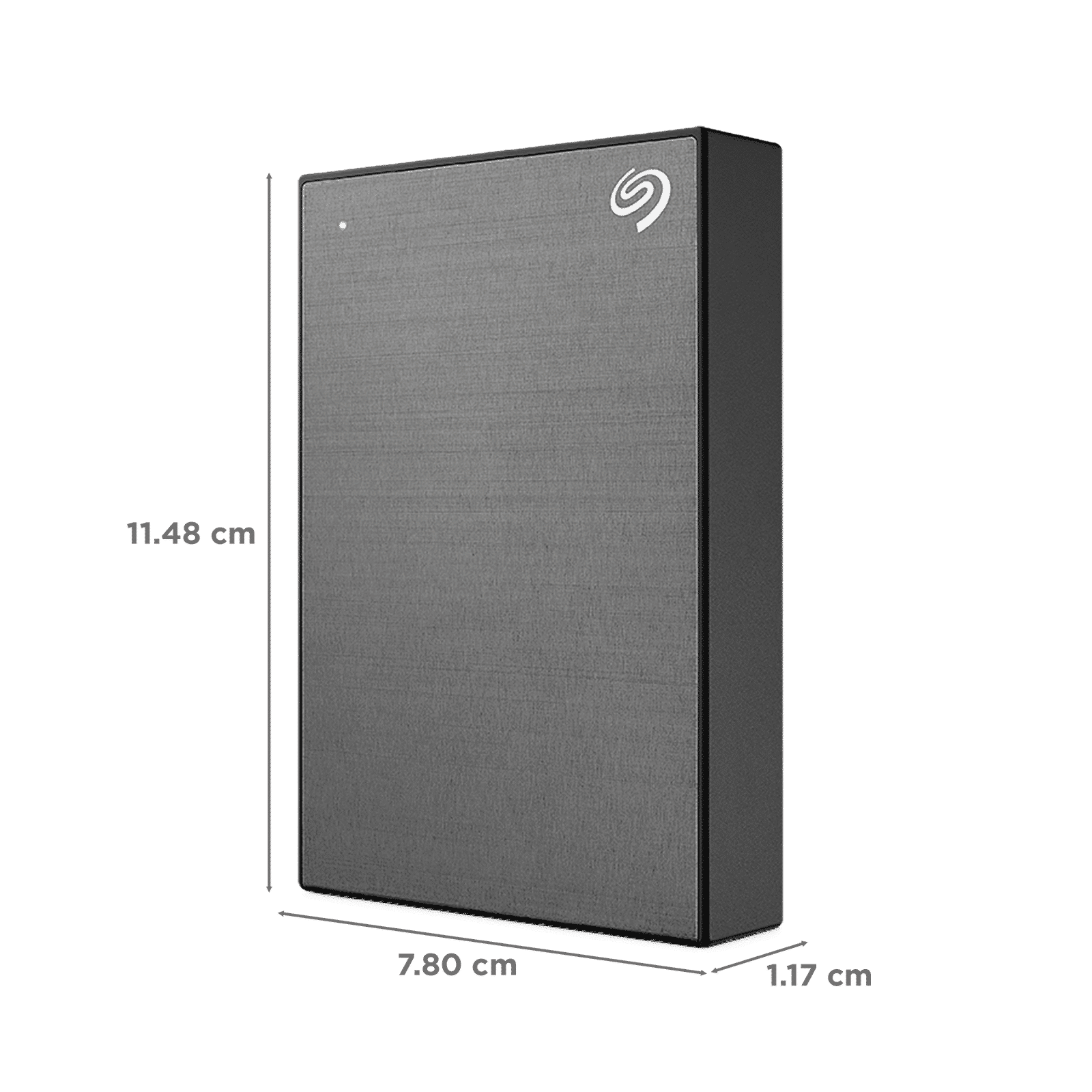 Seagate One Touch 1TB Micro USB Type-B Portable Hard Disk Drive (Password Protected, Space Gray)_2