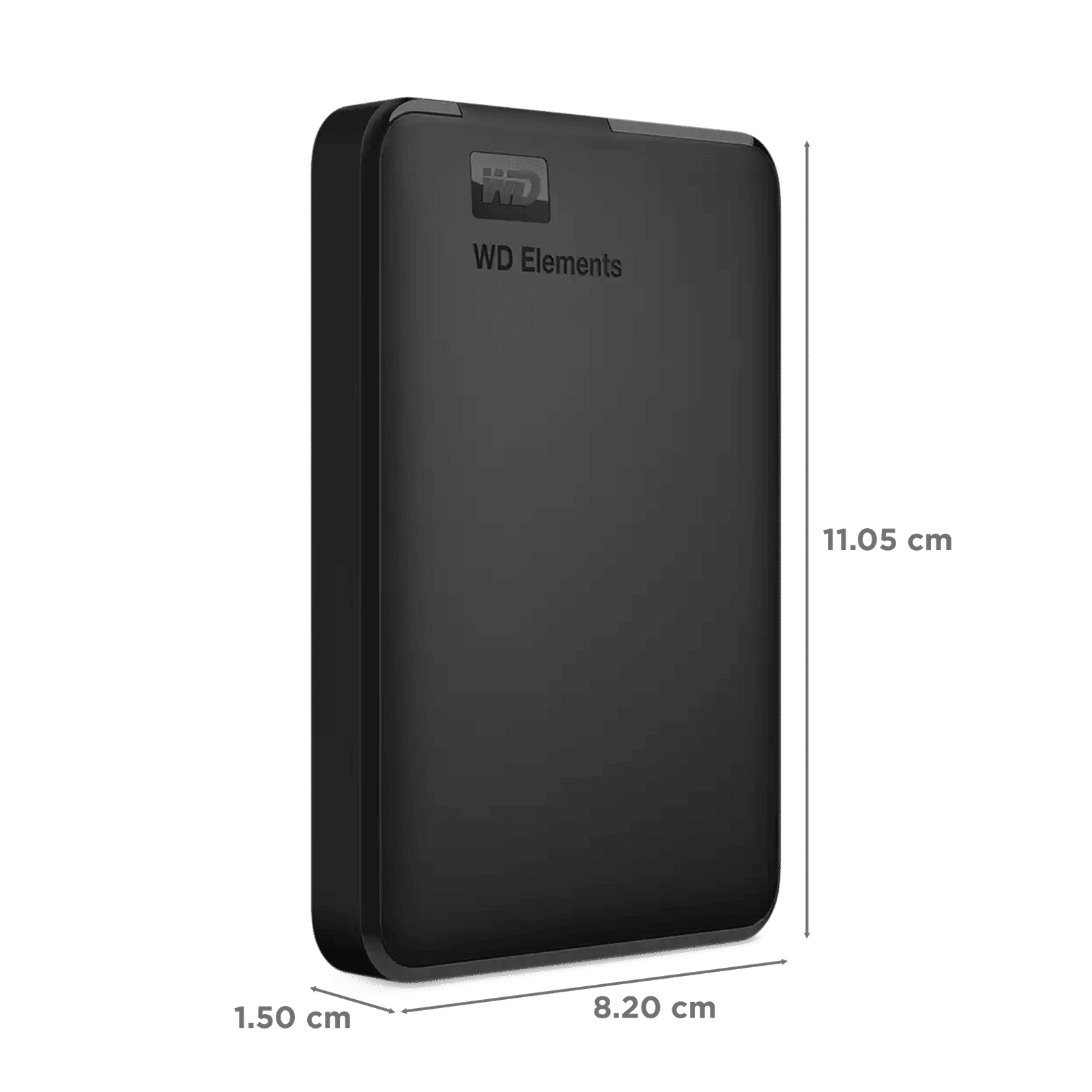 WD Elements 1TB USB Type-A (3.0, 3.2) Portable Hard Disk Drive (Effortless Expandability, Black)_2