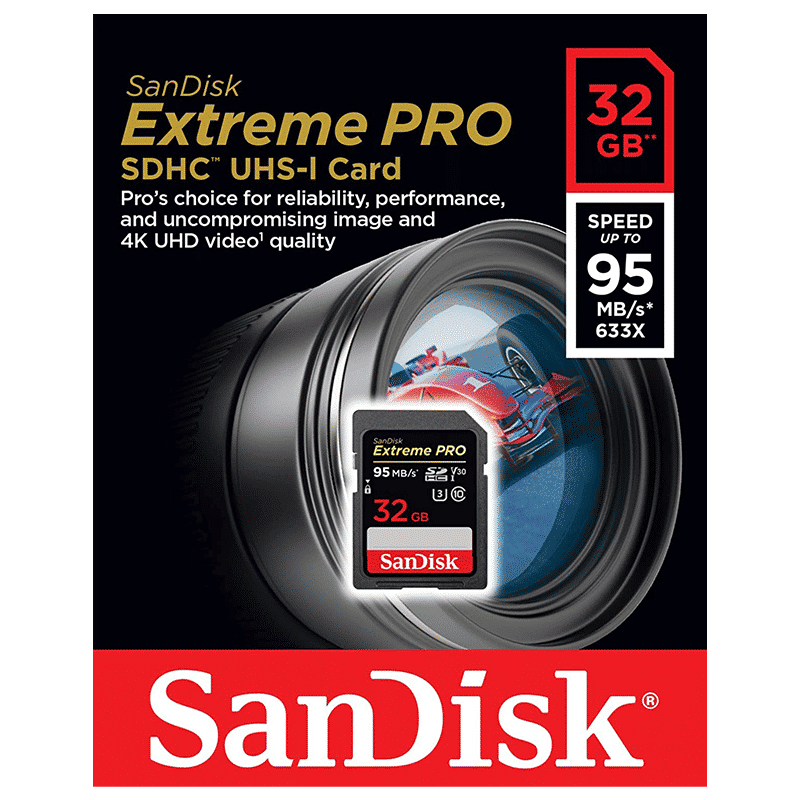 SanDisk Extreme PRO SDHC 32 GB Class 3, Class 30 95MB/s Memory Card_5