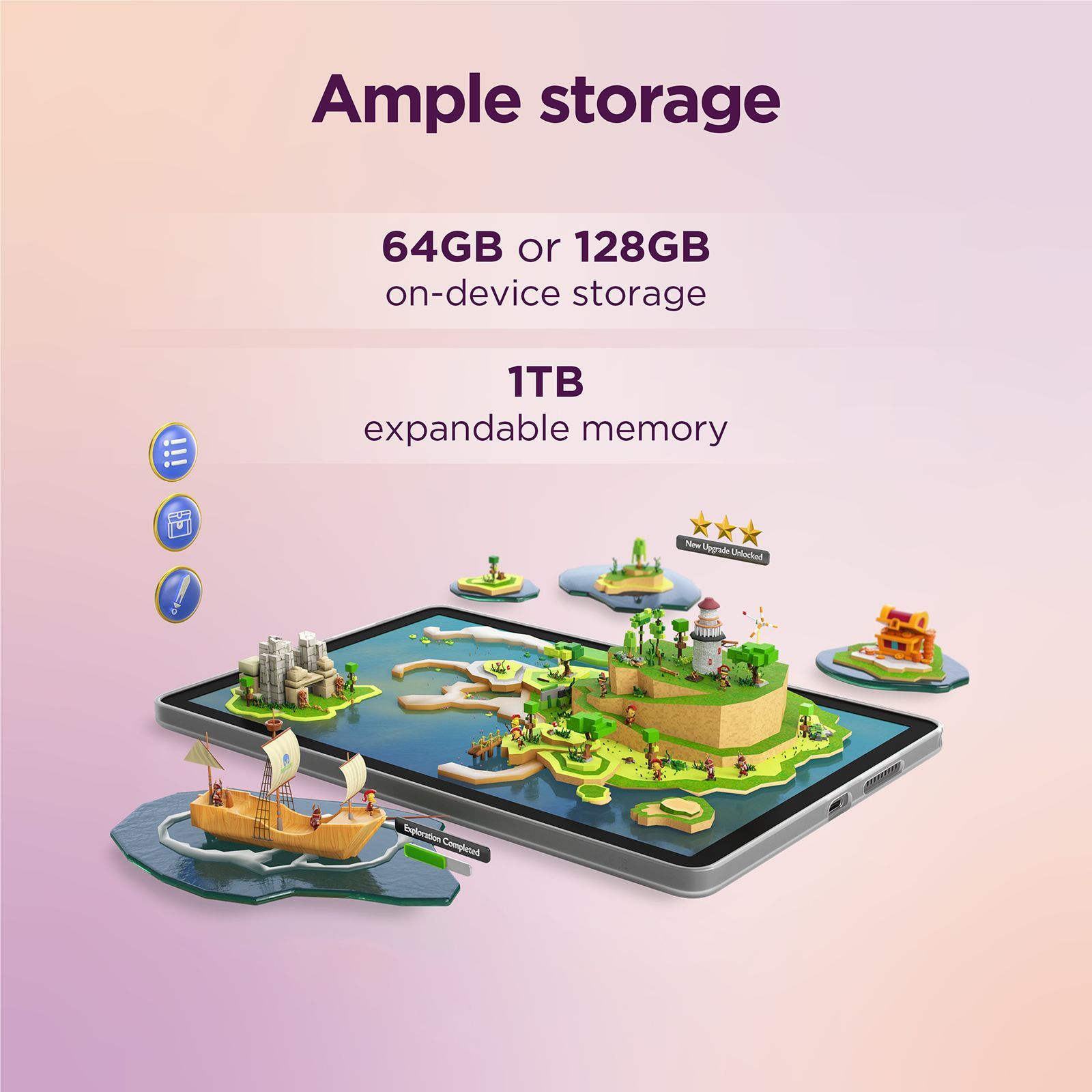 Lenevo Tab Wi-Fi Android Tablet (10.1 Inch, 4GB RAM, 128GB ROM, Polar Blue)_11