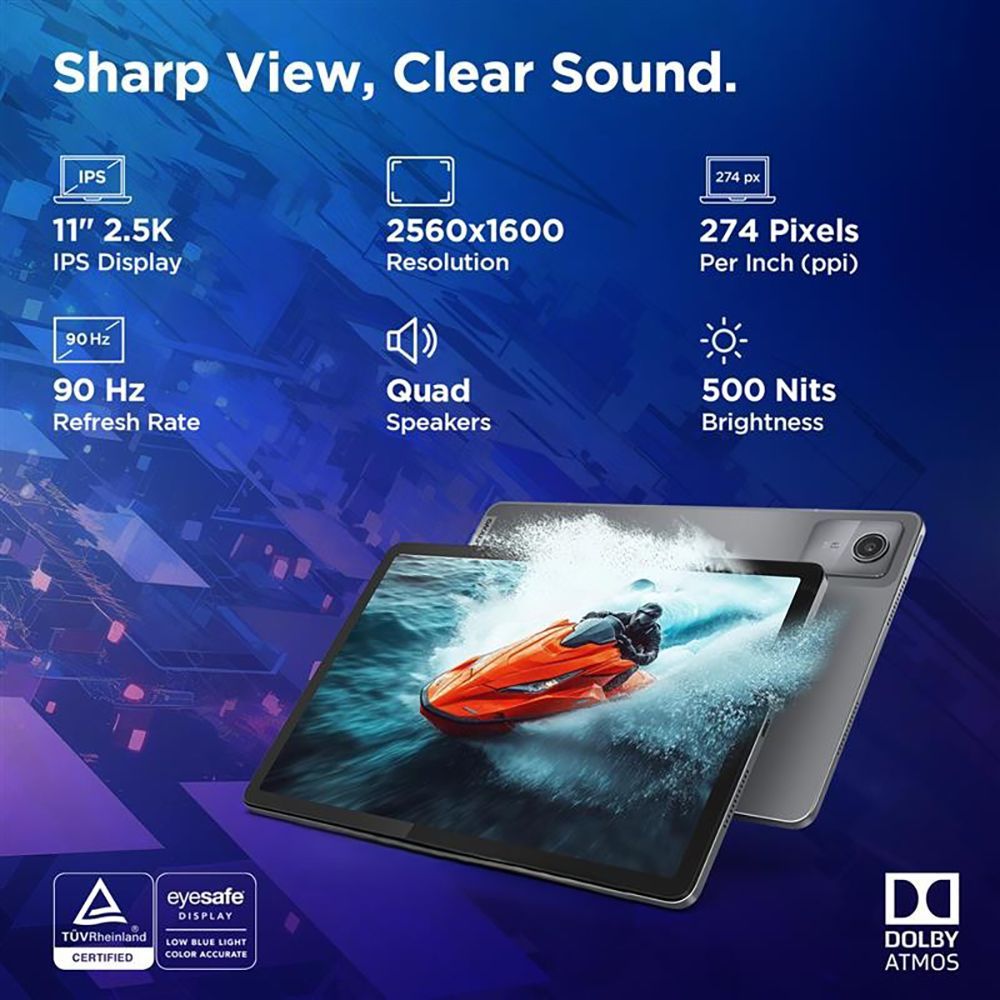 Lenovo Idea Tab Wi-Fi Android Tablet (11 Inch, 8GB RAM, 256GB ROM, Luna Grey) Lenovo Idea Tab Wi-Fi Android Tablet (11 Inch, 8GB RAM, 256GB ROM, Luna Grey)_2