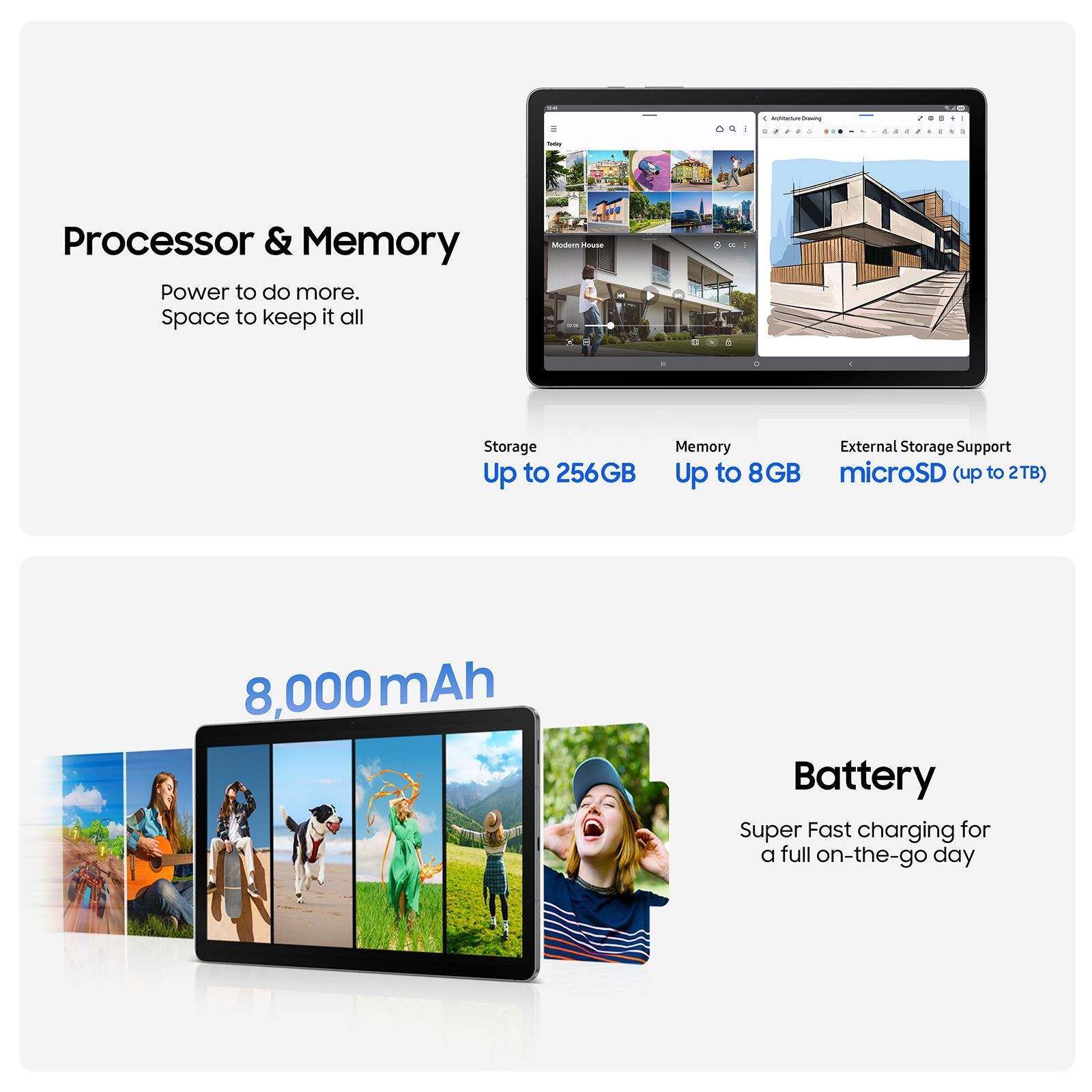 SAMSUNG Galaxy Tab S10 Lite Wi-Fi+5G Android Tablet with S Pen (10.9 Inch, 8GB RAM, 256GB ROM, Coralred)_6