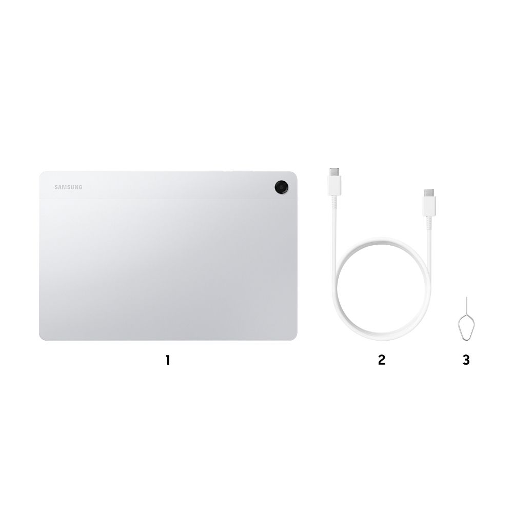 SAMSUNG Galaxy Tab A11 Plus Wi-Fi+5G Android Tablet (11 Inch, 8GB RAM, 256GB ROM, Silver)_4