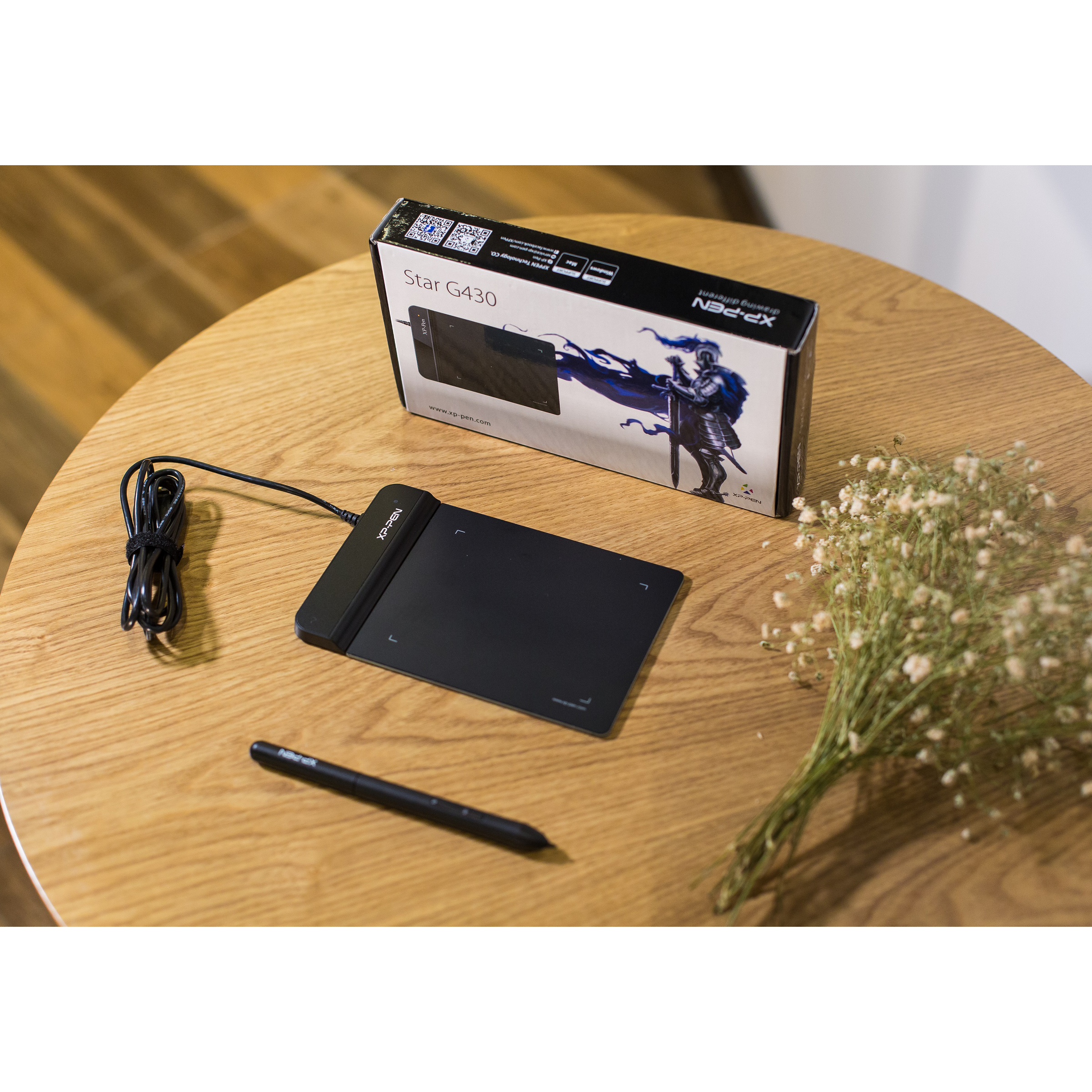 XP pen Star G430S 12.7cm (5 Inches) e-Writer Digital Pad (Battery-Free, Black)_8