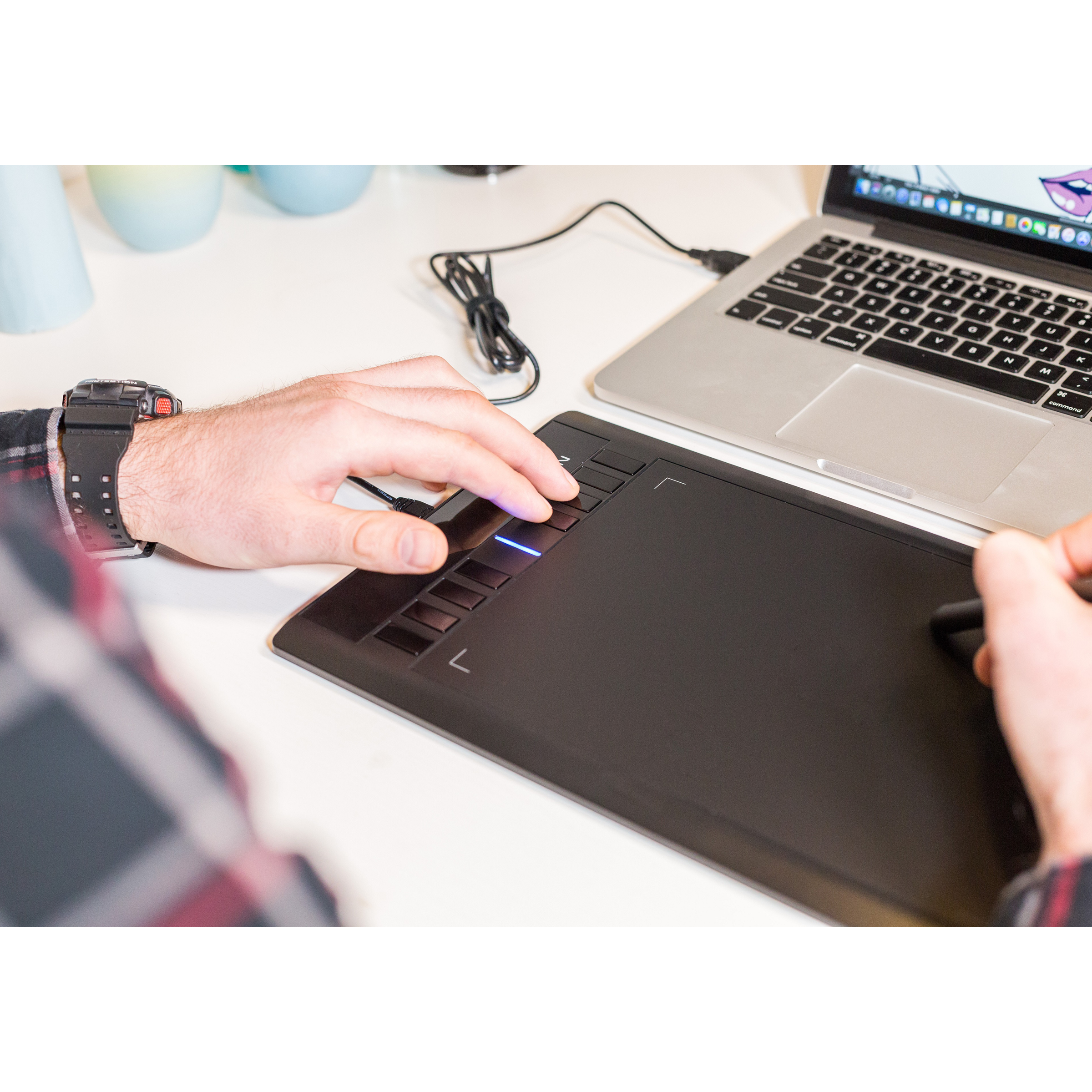 XP pen Star 03 V2 29.61cm (11.66 Inches) e-Writer Digital Pad (Battery-Free, Black) XP pen Star 03 V2 29.61cm (11.66 Inches) e-Writer Digital Pad (Battery-Free, Black)_7