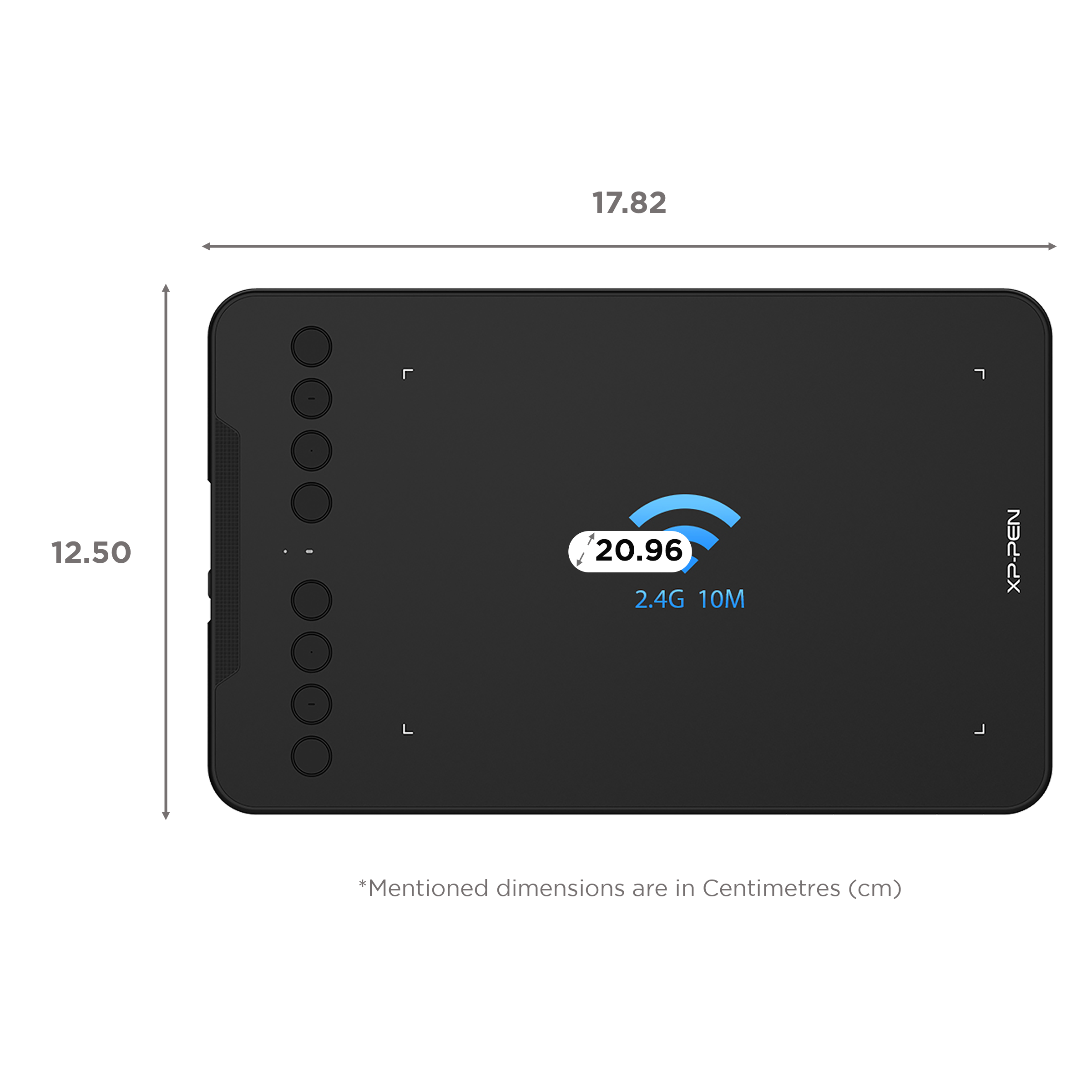 XP pen Deco Mini 7W 17.78cm (7 Inches) e-Writer Digital Pad (Battery-Free Stylus, Black) XP pen Deco Mini 7W 17.78cm (7 Inches) e-Writer Digital Pad (Battery-Free Stylus, Black)_2