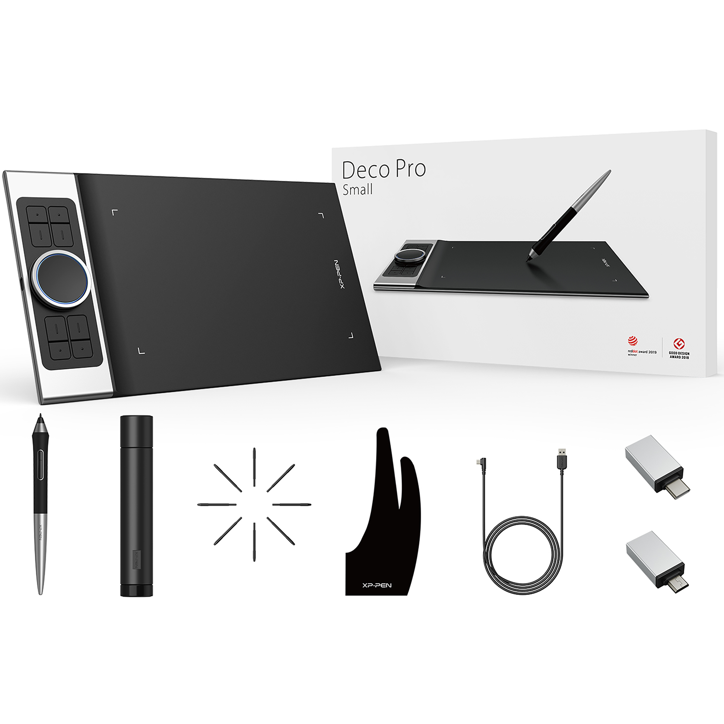 XP pen Deco Pro S 26.16cm (10.3. Inches) e-Writer Digital Pad (60 Degree Tilt Function, Black)_6