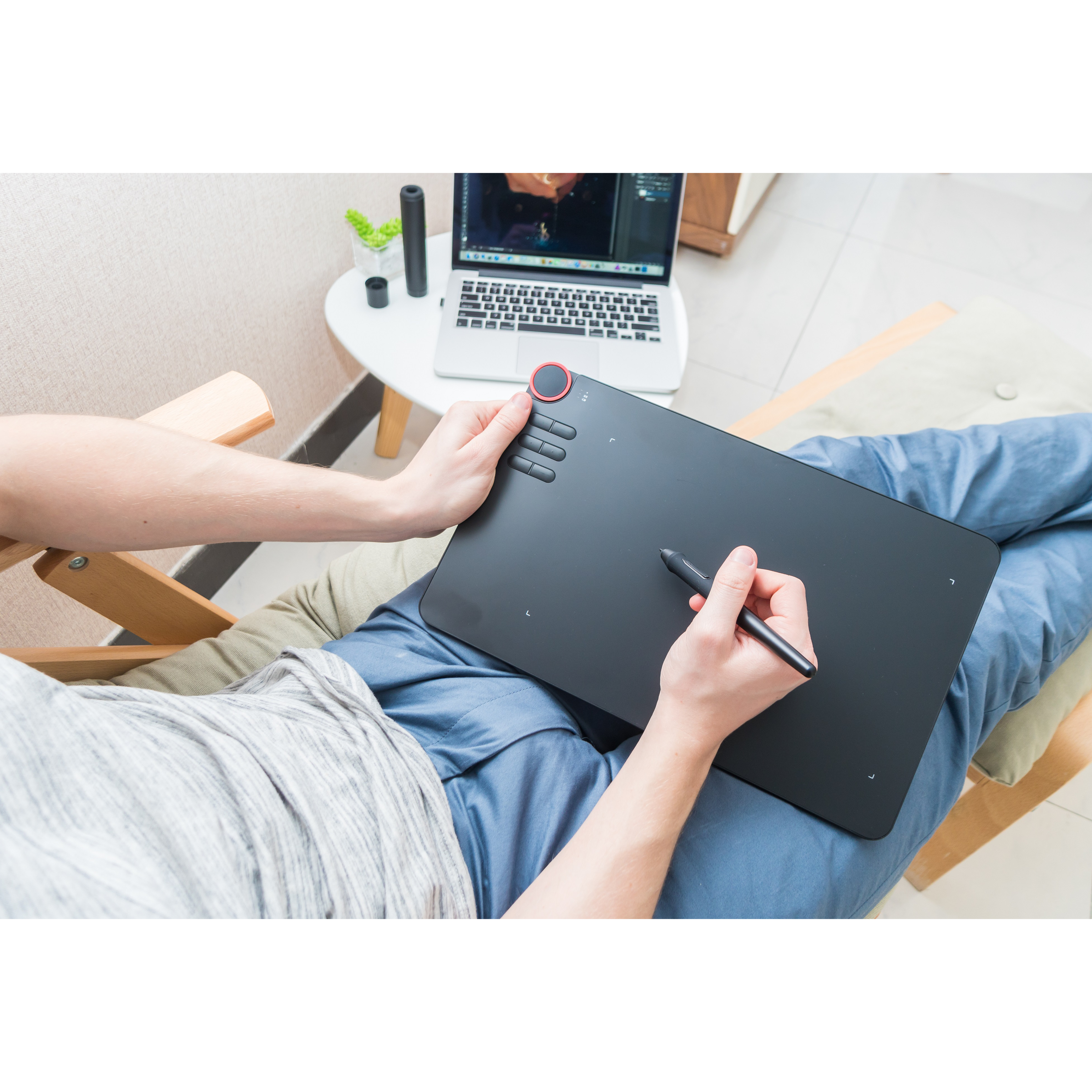 XP pen Deco 03 25.4cm (10 Inches) e-Writer Digital Pad (Battery-Free Stylus, Black) XP pen Deco 03 25.4cm (10 Inches) e-Writer Digital Pad (Battery-Free Stylus, Black)_4