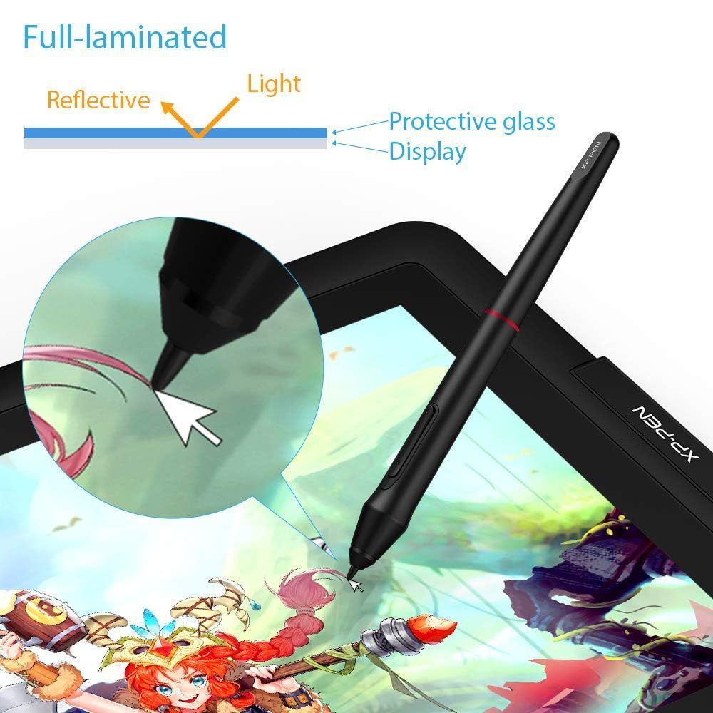 XP pen Artist Pro Graphics Tablet (15.6 Inch, Black) XP pen Artist Pro Graphics Tablet (15.6 Inch, Black)_15