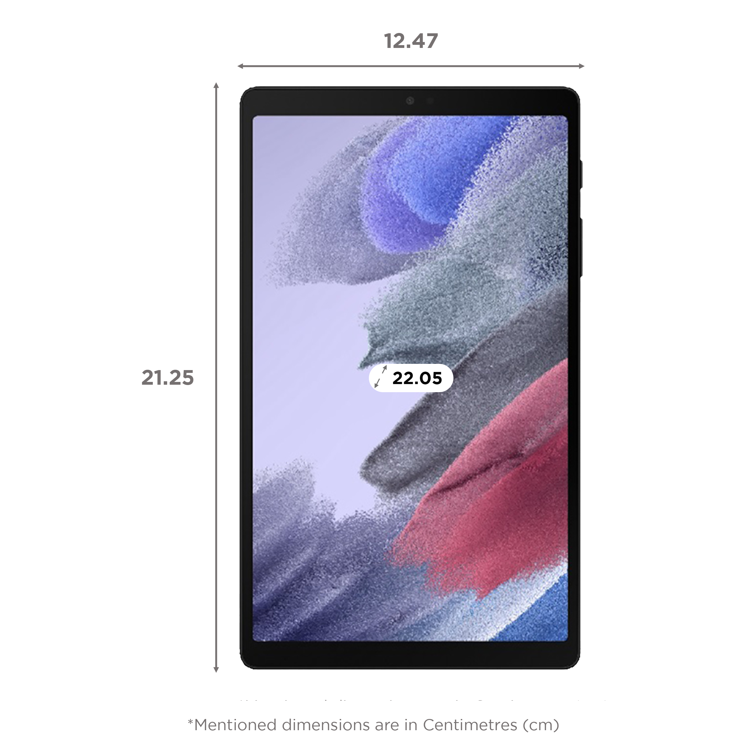 SAMSUNG Galaxy Tab A7 Lite Wi-Fi+4G Android Tablet (8.68 Inch, 3GB RAM, 32GB ROM, Grey)_2