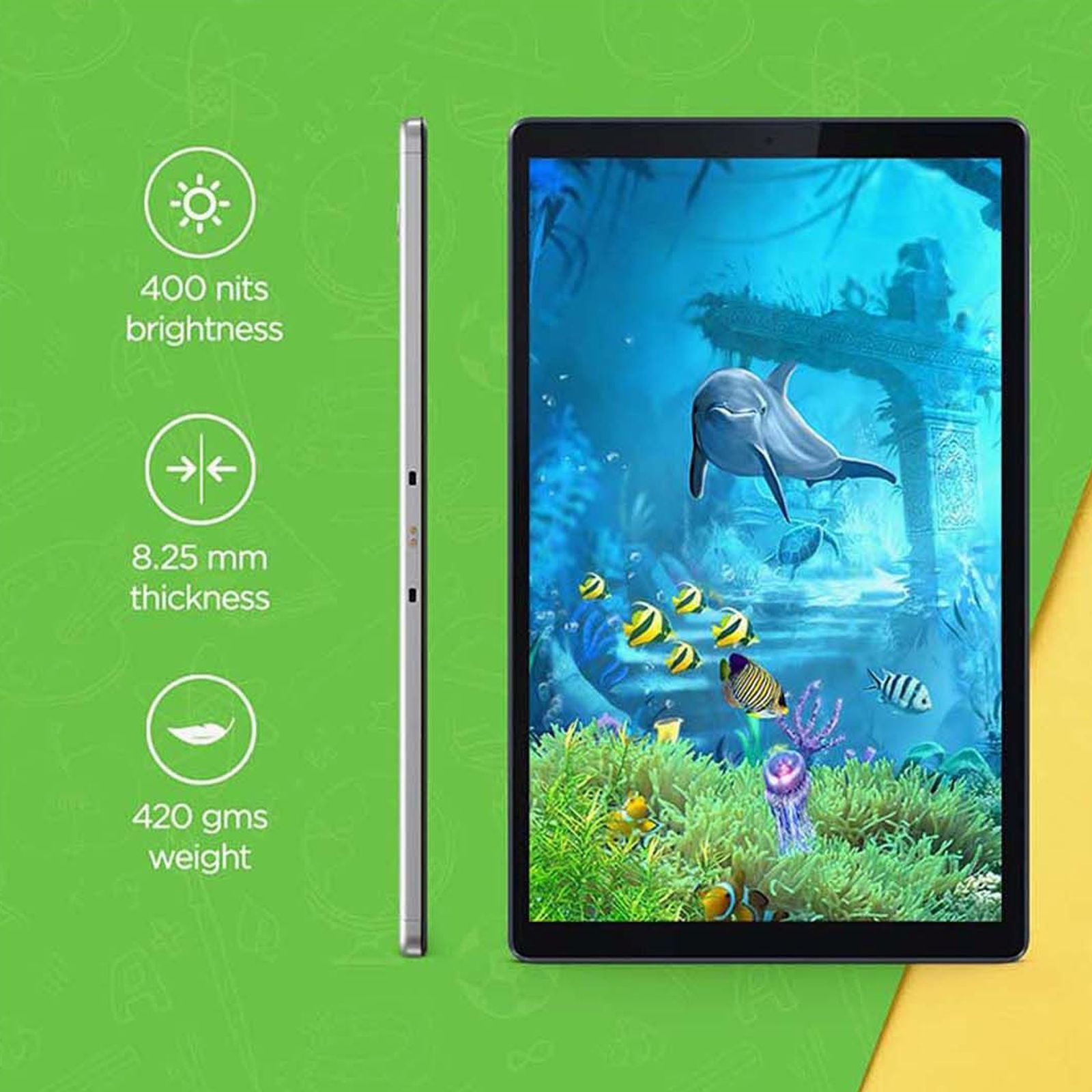 Lenovo Tab M10 HD (2nd Gen) Wi-Fi + 4G Android Tablet (10.1 Inch, 2GB RAM, 32GB ROM, Platinum Grey) Lenovo Tab M10 HD (2nd Gen) Wi-Fi + 4G Android Tablet (10.1 Inch, 2GB RAM, 32GB ROM, Platinum Grey)_11