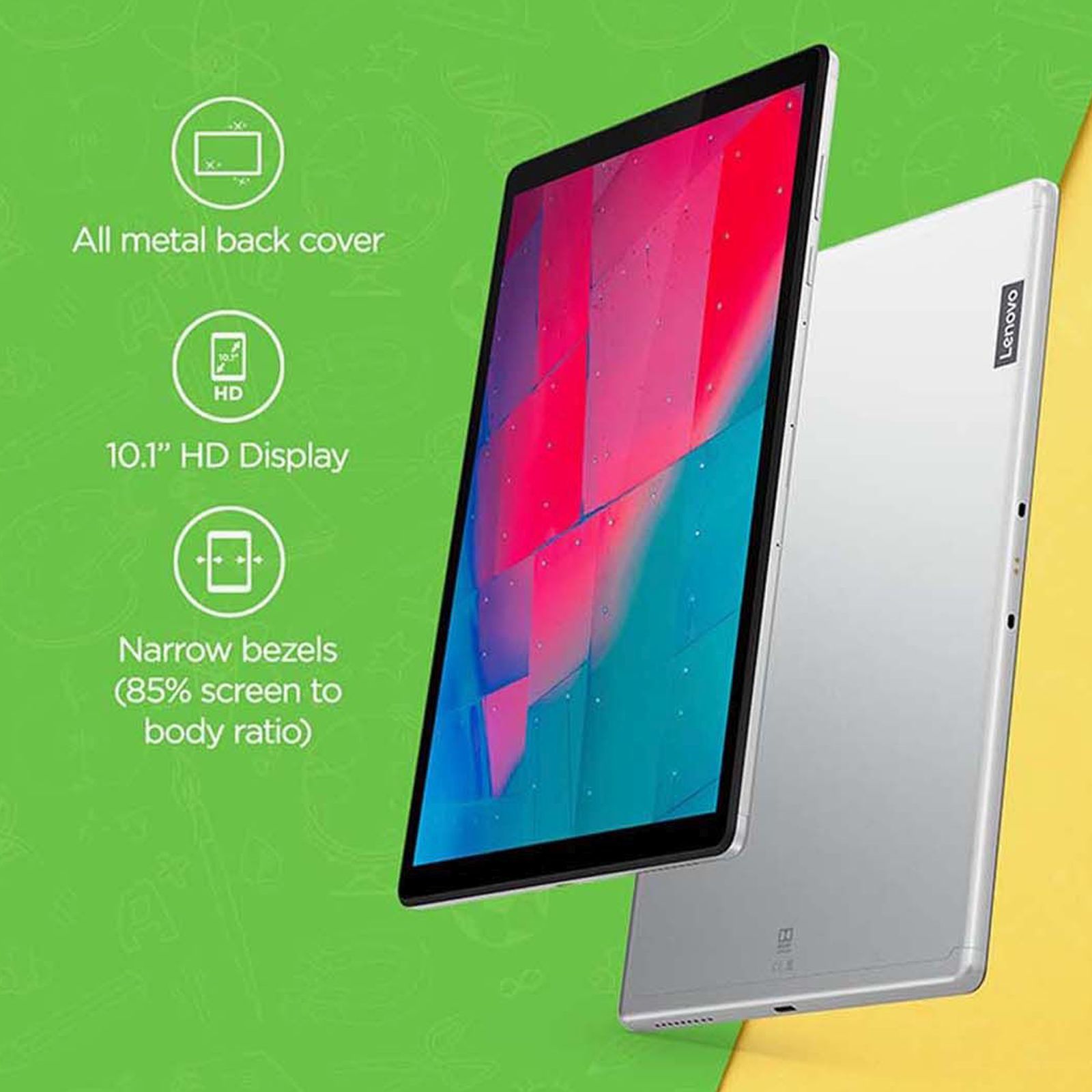Lenovo Tab M10 HD (2nd Gen) Wi-Fi + 4G Android Tablet (10.1 Inch, 2GB RAM, 32GB ROM, Platinum Grey) Lenovo Tab M10 HD (2nd Gen) Wi-Fi + 4G Android Tablet (10.1 Inch, 2GB RAM, 32GB ROM, Platinum Grey)_13