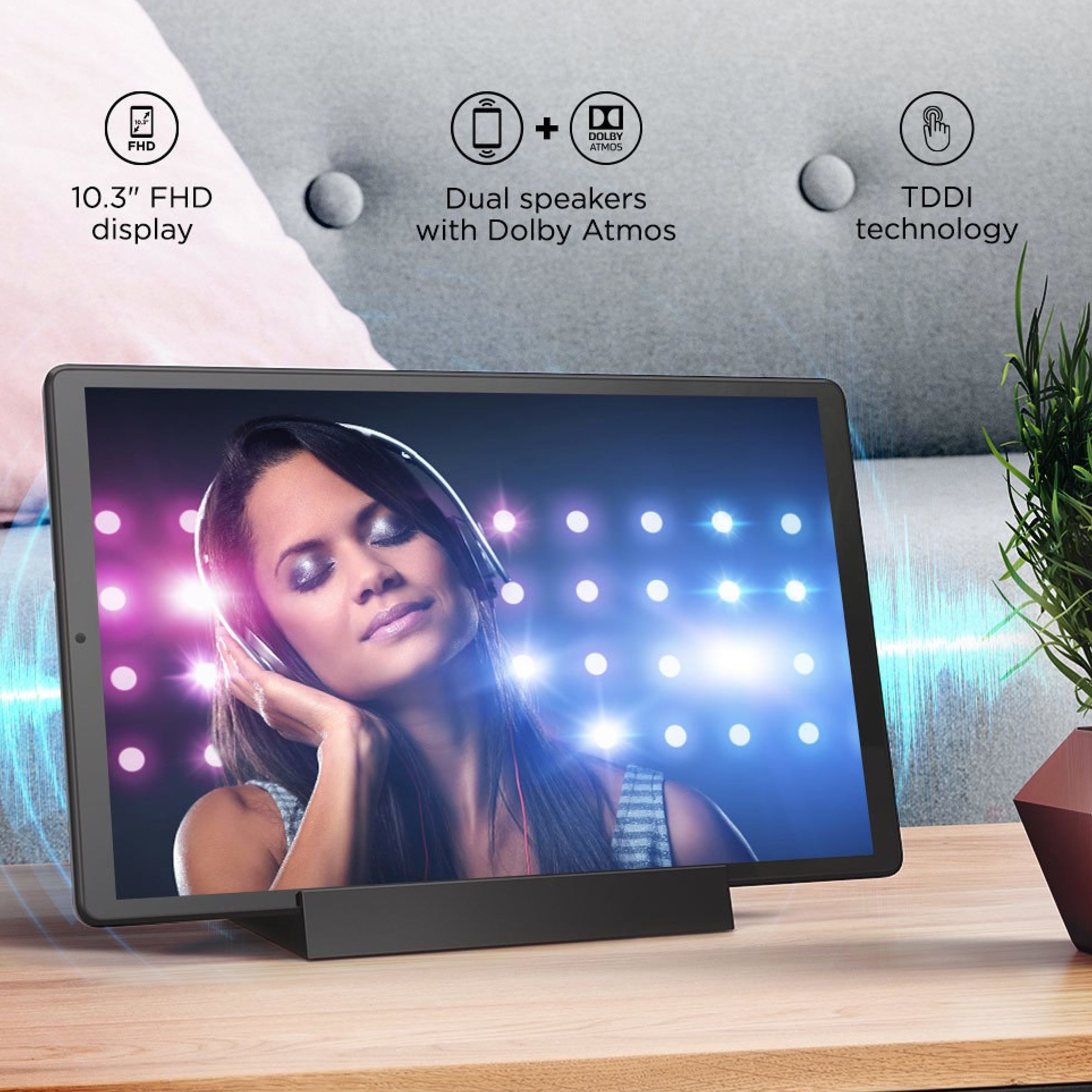 Lenovo Smart Tab M10 Plus (2nd Gen) Wi-Fi + 4G Android Tablet (10.3 Inch, 4GB RAM, 128GB ROM, Iron Grey)_9