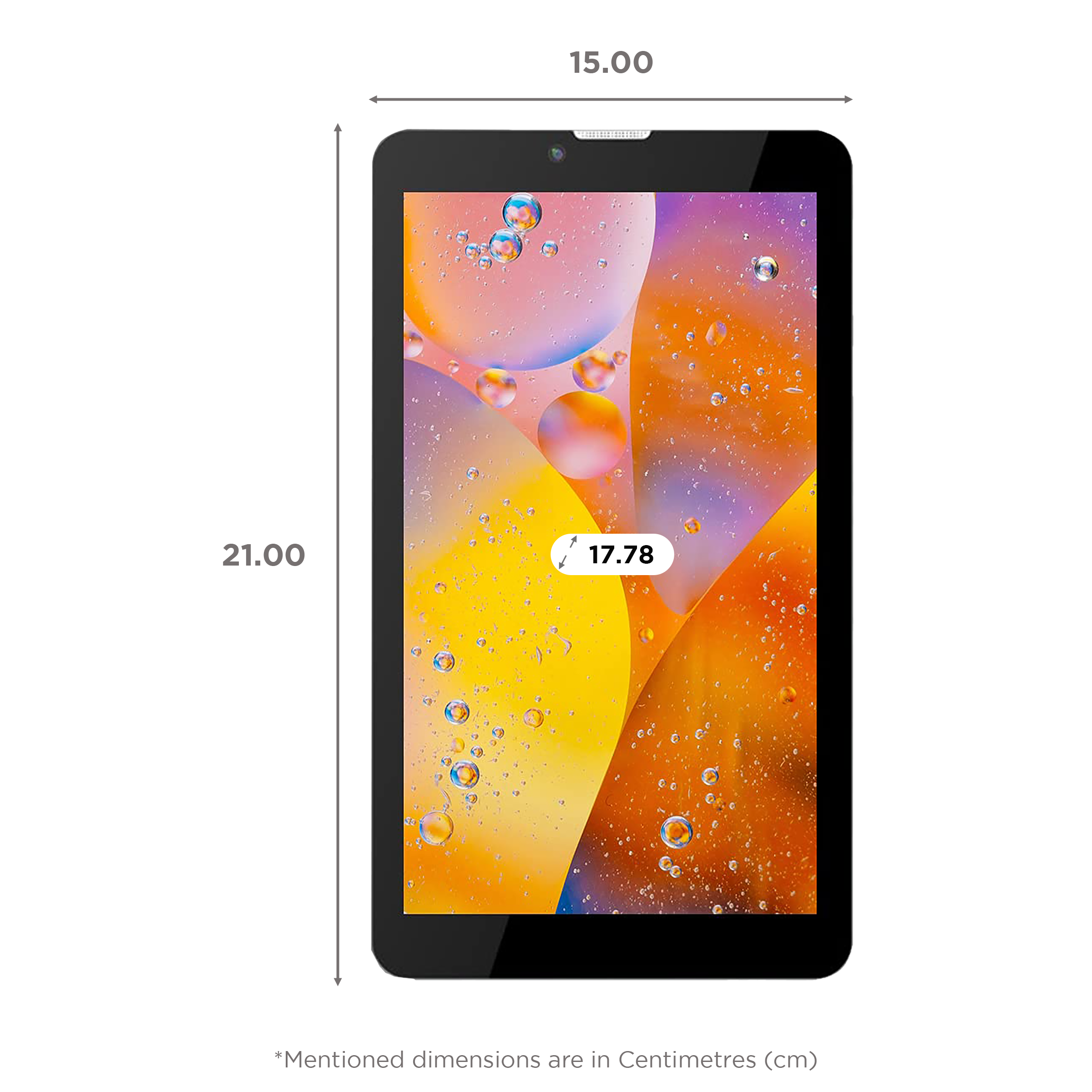 I KALL N13 Wi-Fi+4G Android Tablet (7 Inch, 2GB RAM, 16GB ROM, Black)_2