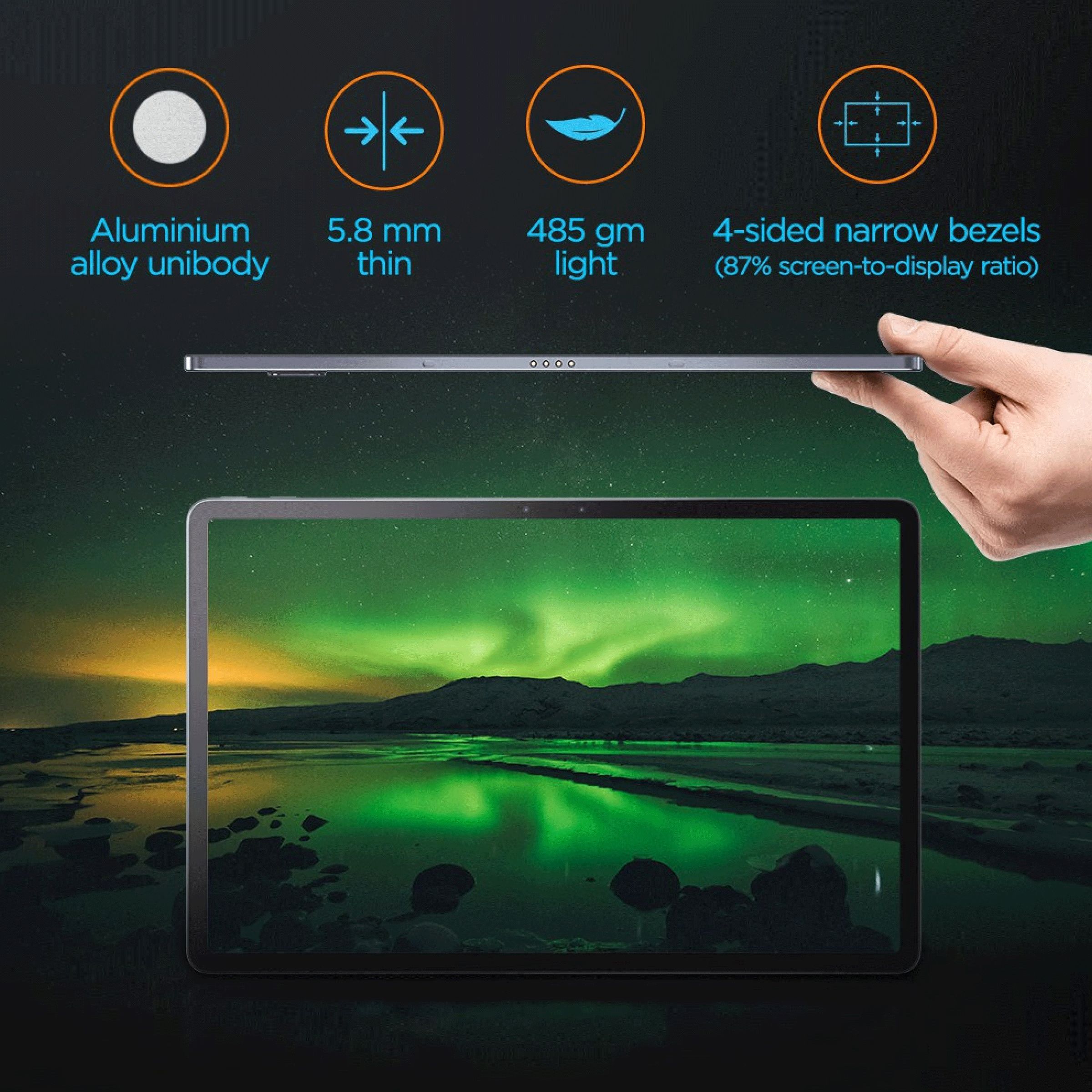 Lenovo Tab P11 Pro Wi-Fi + 4G Android Tablet (11.5 Inch, 6GB RAM, 128GB ROM, Slate Grey)_5