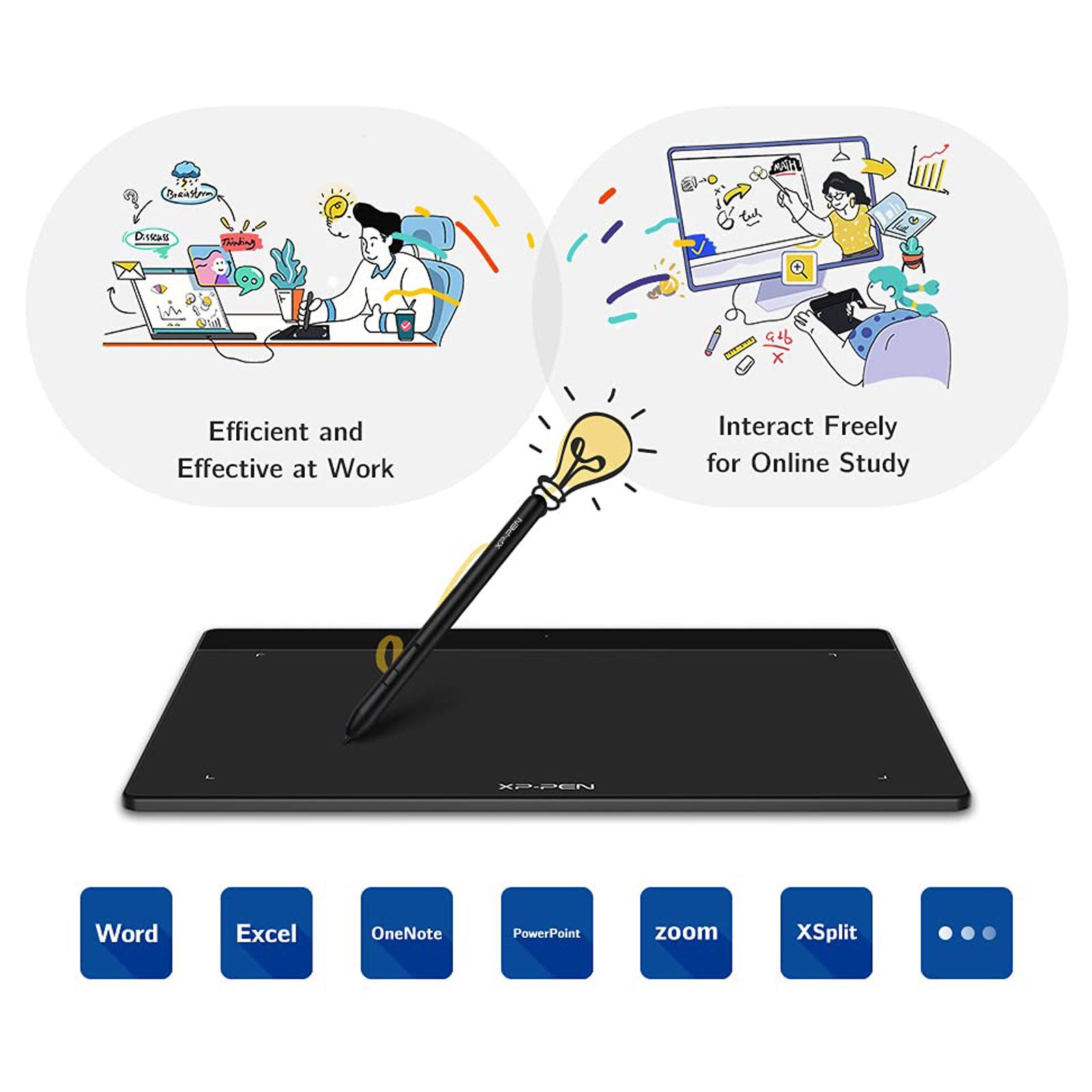 XP pen Deco Fun S 16cm (6.3 Inches) e-Writer Digital Pad (60 Degree Tilt Function, Apple Green) XP pen Deco Fun S 16cm (6.3 Inches) e-Writer Digital Pad (60 Degree Tilt Function, Apple Green)_6