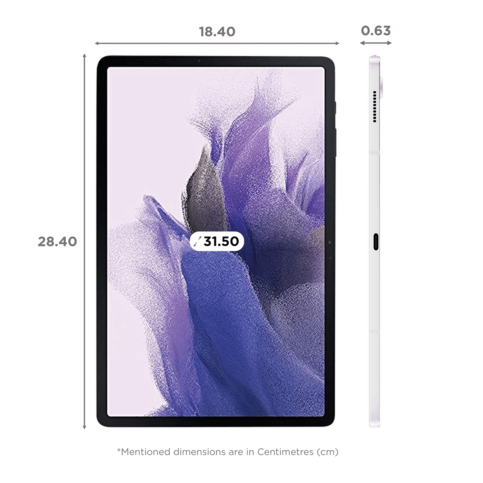 SAMSUNG Galaxy Tab S7 FE Wi-Fi Android Tablet (12.4 Inch, 4GB RAM, 64GB ROM, Mystic Silver) SAMSUNG Galaxy Tab S7 FE Wi-Fi Android Tablet (12.4 Inch, 4GB RAM, 64GB ROM, Mystic Silver)_2