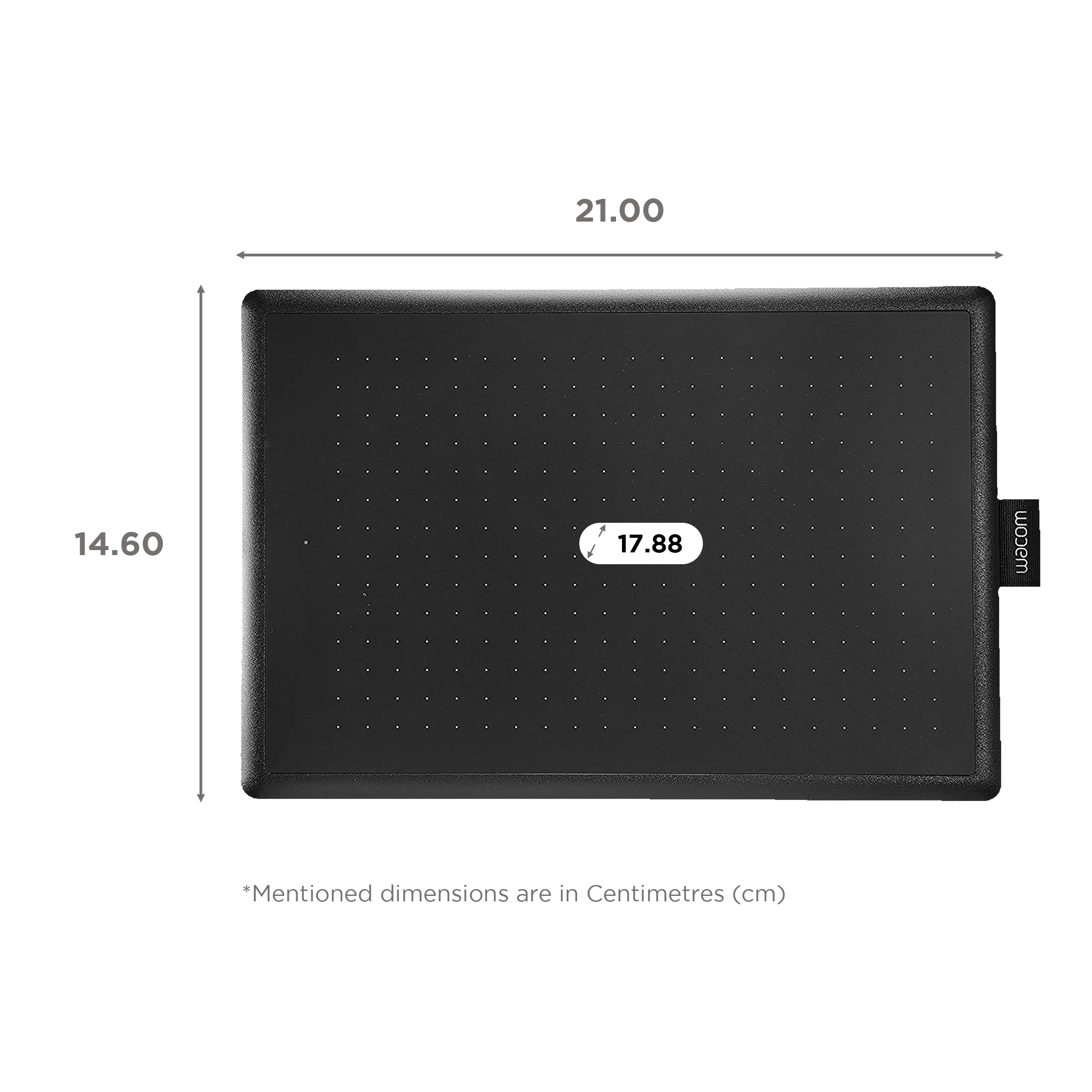 Wacom One By Graphics Tablet (7.04 Inch, Red and Black) Wacom One By Graphics Tablet (7.04 Inch, Red and Black)_2