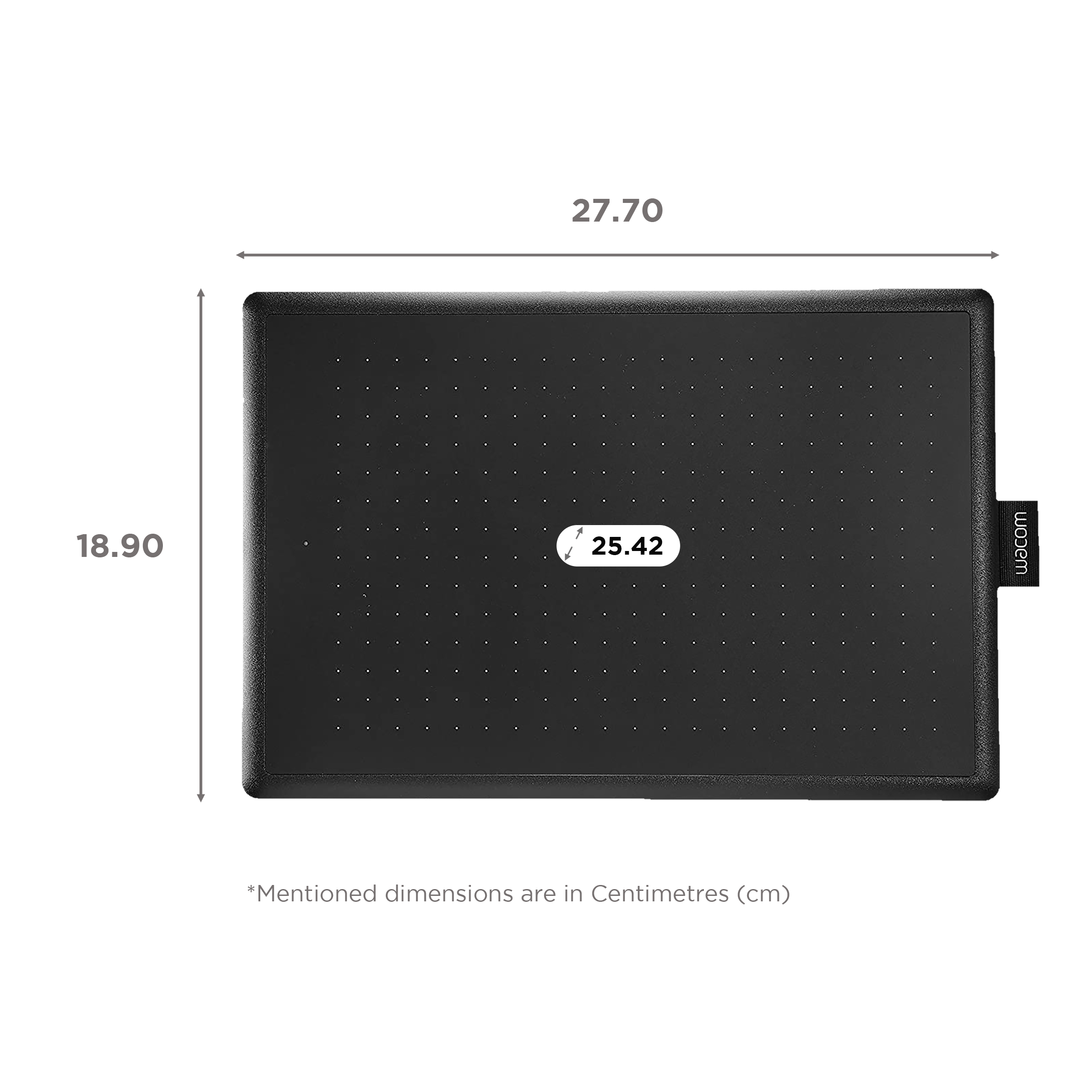 Wacom One By Graphics Tablet (10.01 Inch, Red and Black)_2