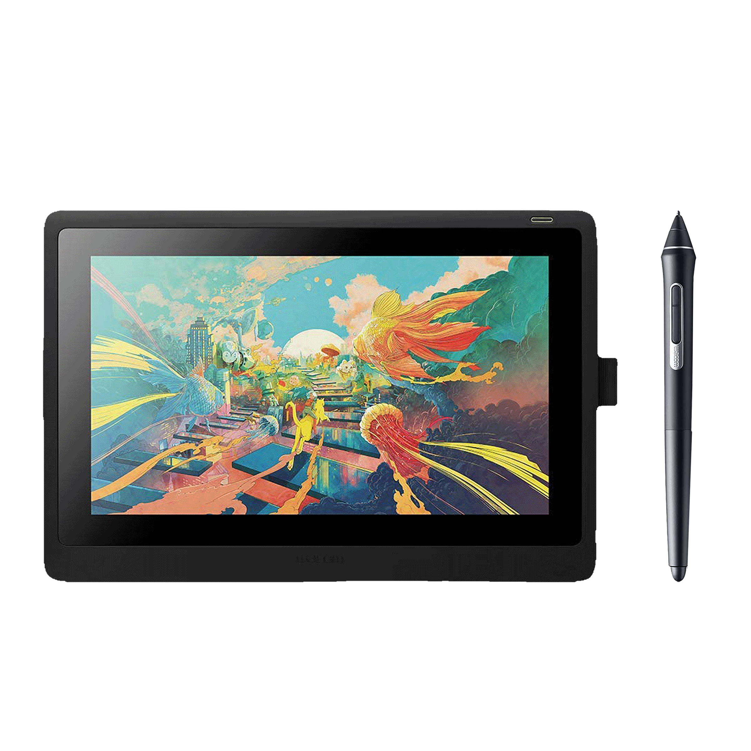 Wacom Cintiq 16 Graphics Tablet (15.6 Inch, Black)_1