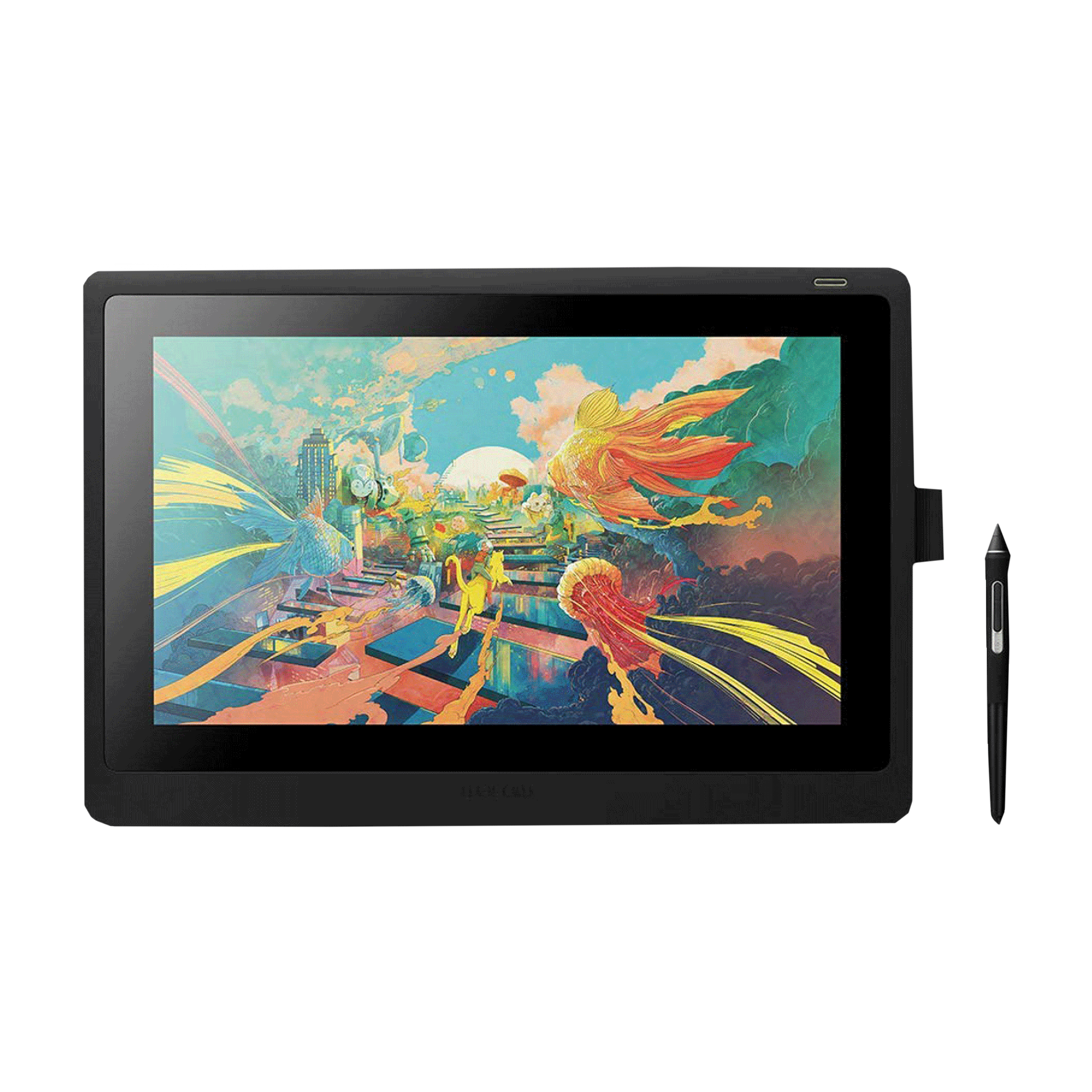 Wacom Cintiq 16 Graphics Tablet (15.6 Inch, Black)_4