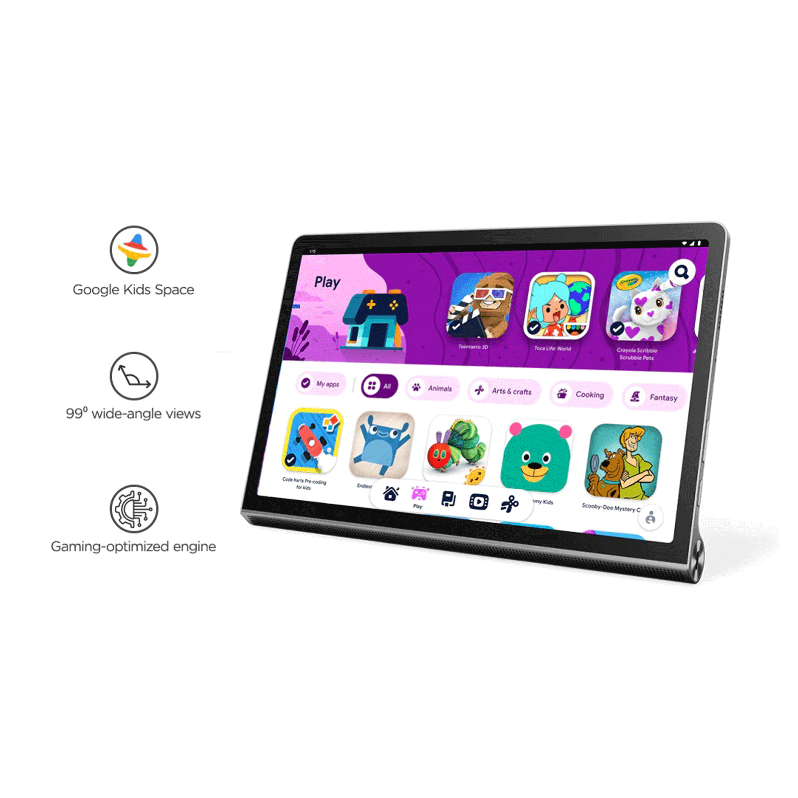 Lenovo Yoga Tab 11 Wi-Fi+4G Android Tablet (11 Inch, 4GB RAM, 128GB ROM, Storm Grey)_12