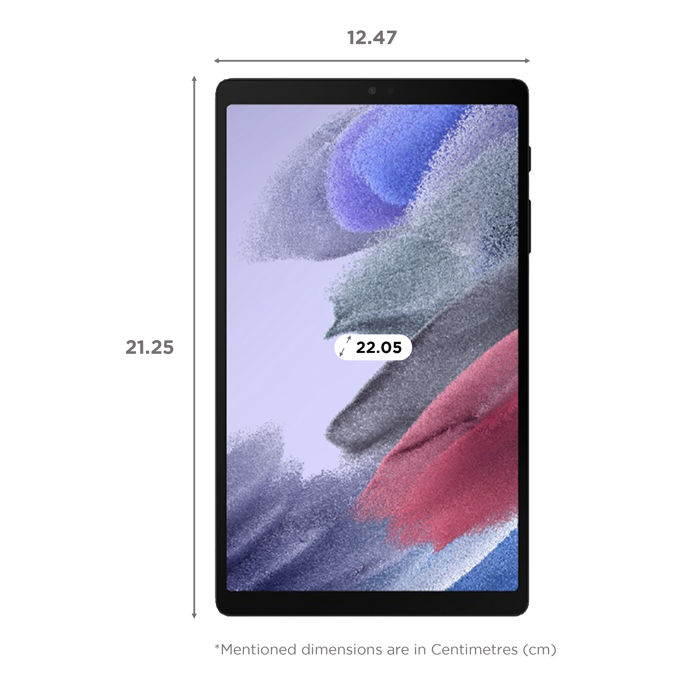 SAMSUNG Galaxy Tab A7 Lite Wi-Fi Android Tablet (8.68 Inch, 3GB RAM, 32GB ROM, Grey)_2