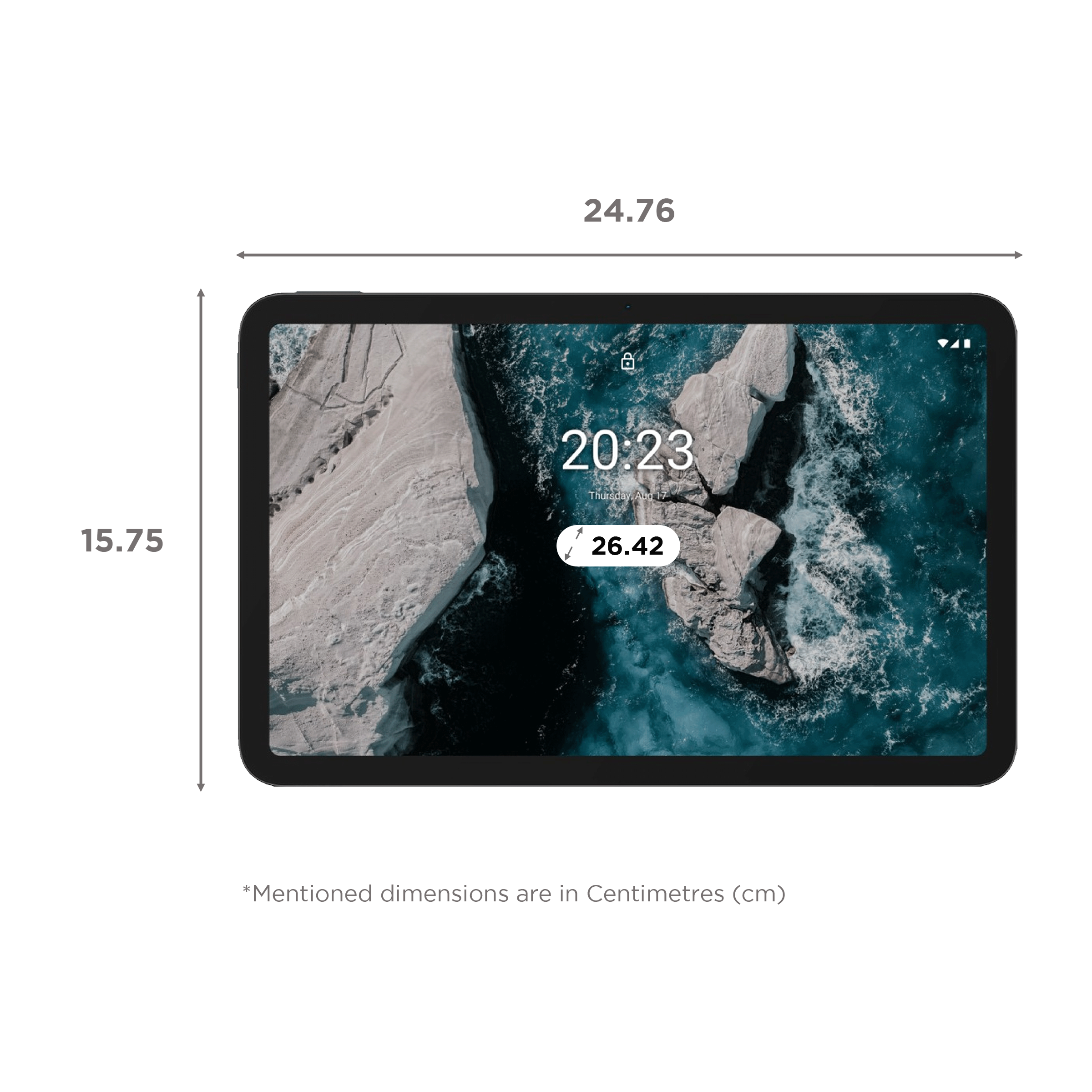 NOKIA T20 Wi-Fi + 4G Android Tablet (10.4 Inch, 4GB RAM, 64GB ROM, Deep Ocean)_2