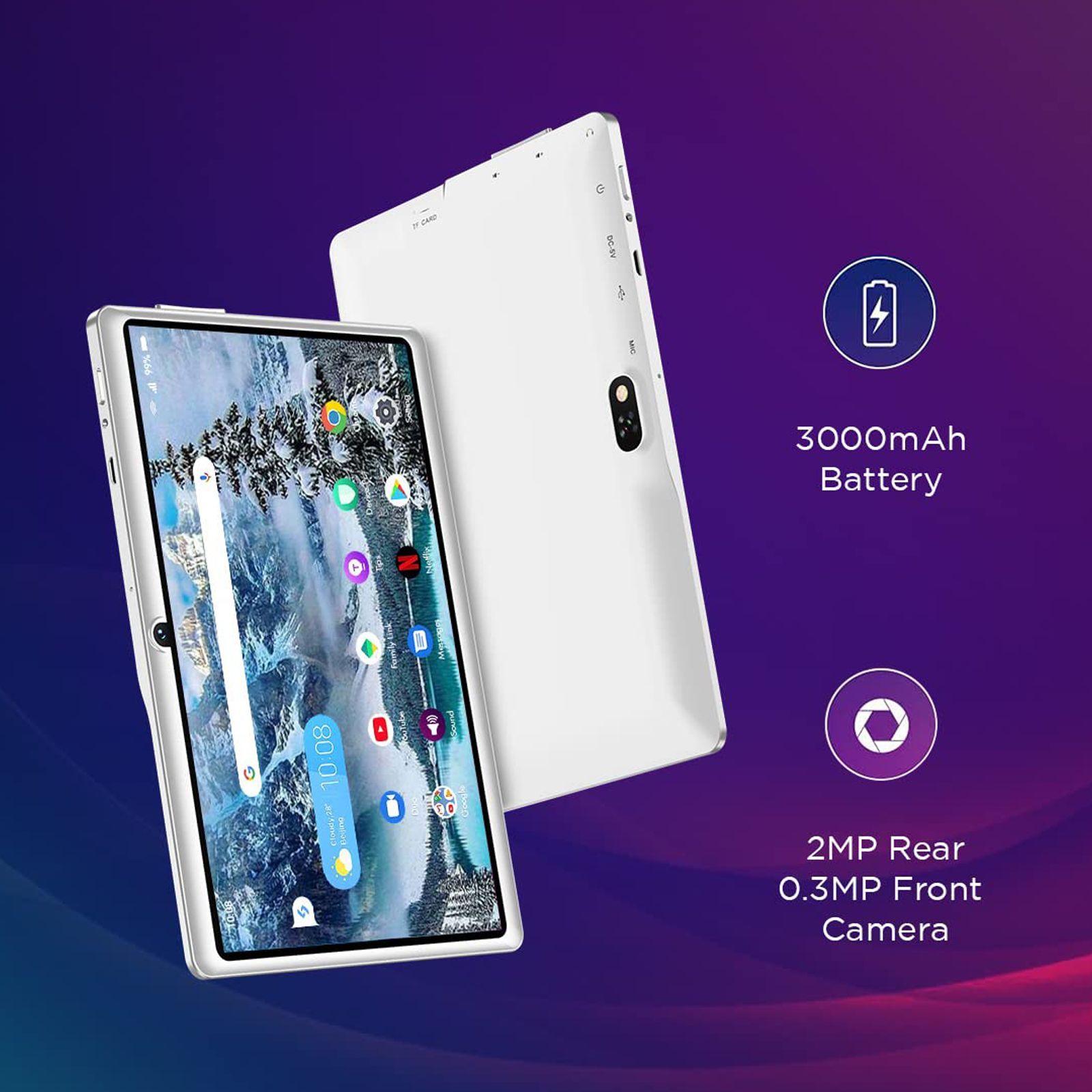 IKALL N7 Wi-Fi Android Tablet (7 Inch, 2GB RAM, 16GB ROM, White)_9