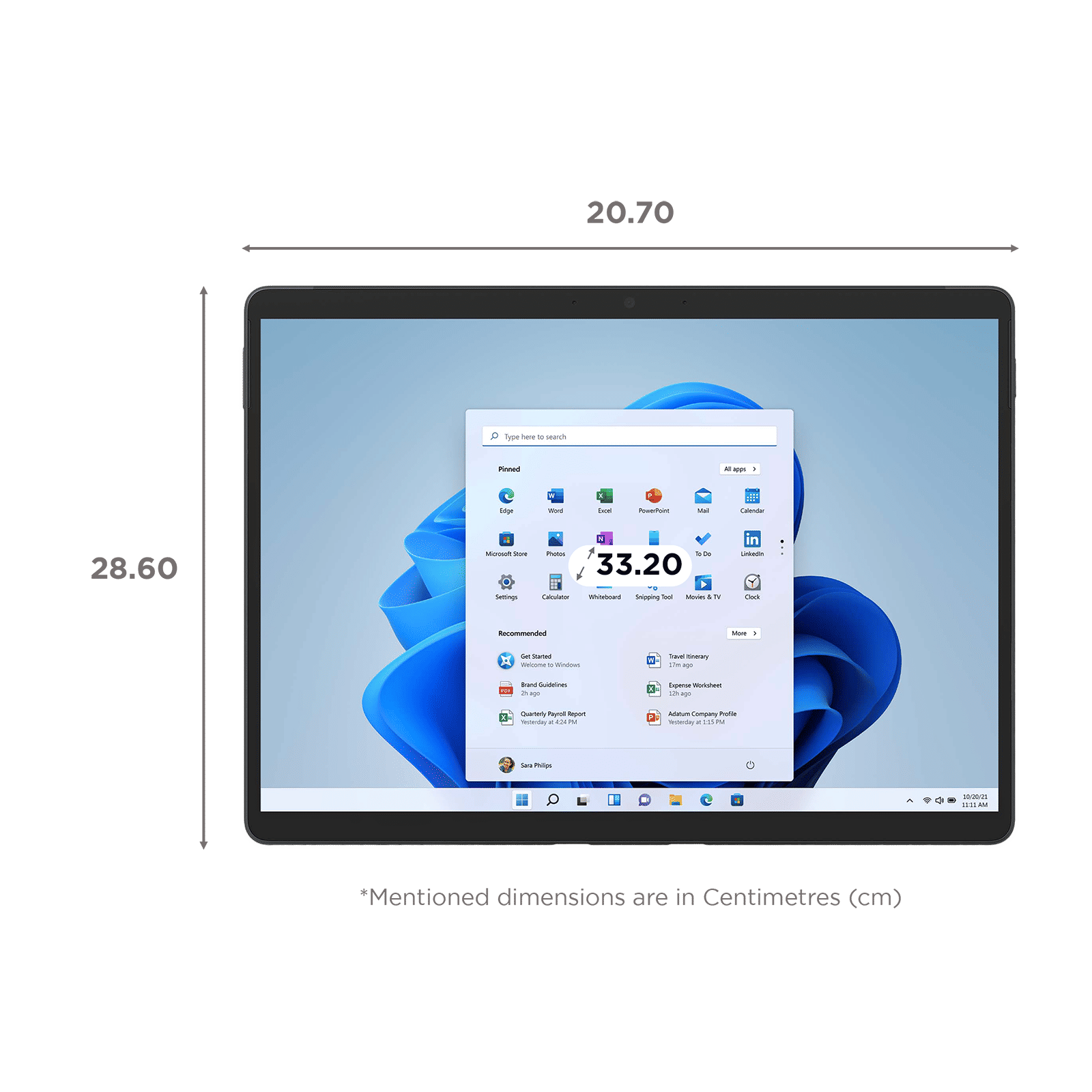 Microsoft Surface Pro 8 Wi-Fi Windows Tablet (Windows 11, Intel Core i7, 33.02 cm (13 Inches), 16GB RAM, 256GB SSD, 8PV-00029, Graphite Black) Microsoft Surface Pro 8 Wi-Fi Windows Tablet (Windows 11, Intel Core i7, 33.02 cm (13 Inches), 16GB RAM, 256GB SSD, 8PV-00029, Graphite Black)_2