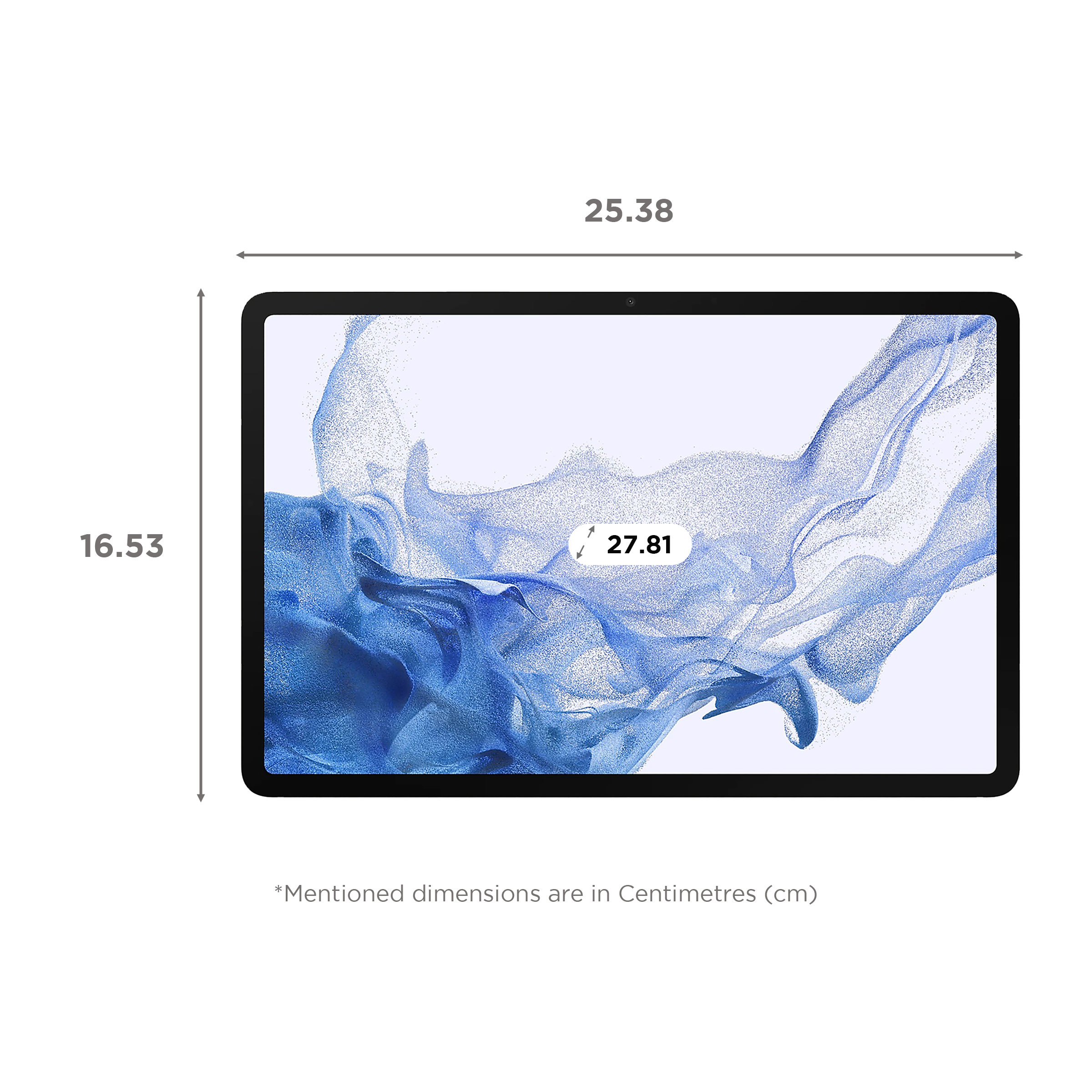 SAMSUNG Galaxy Tab S8 Wi-Fi Android Tablet (11 Inch, 8GB RAM, 128GB ROM, Silver)_2