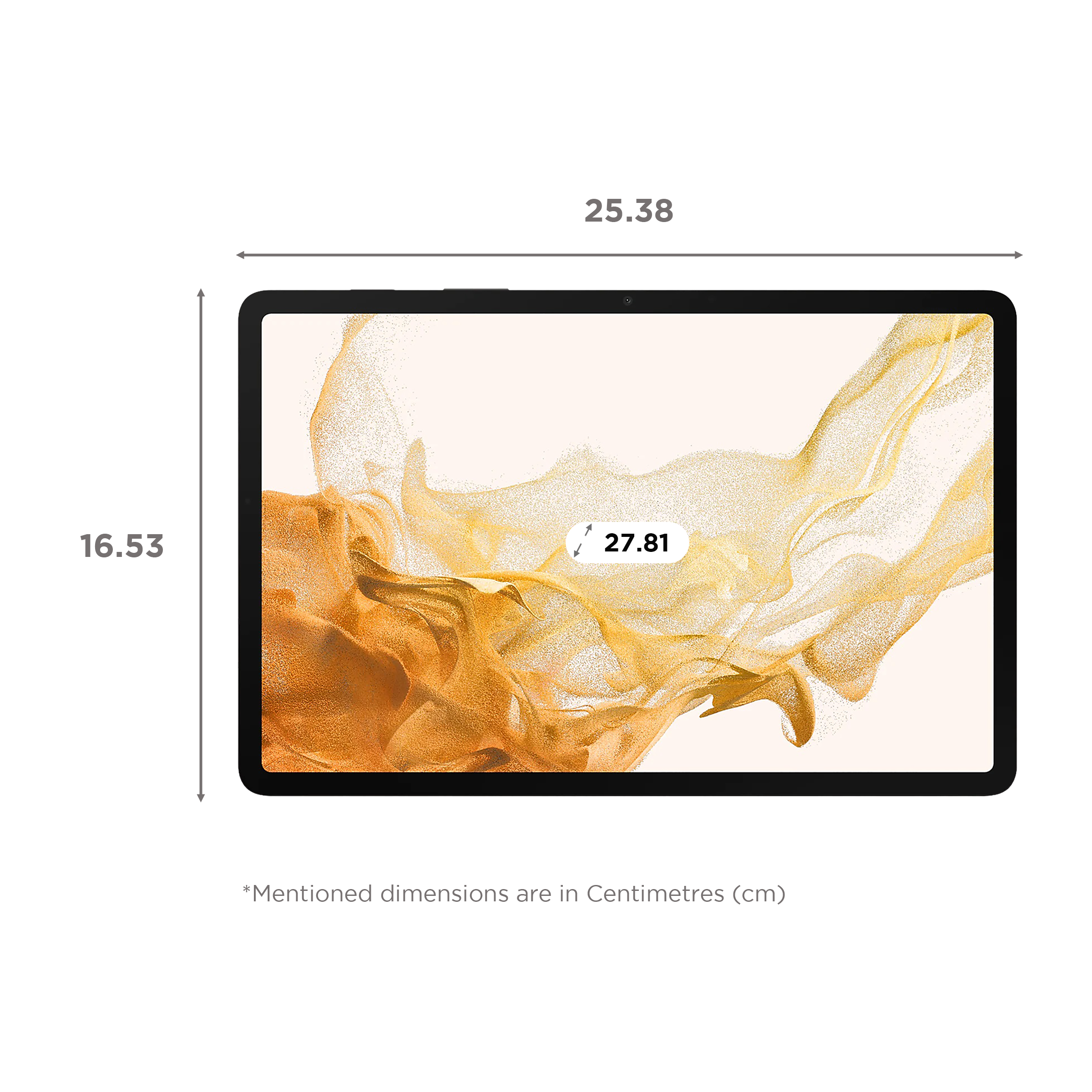 SAMSUNG Galaxy Tab S8 Wi-Fi+5G Android Tablet (11 Inch, 8GB RAM, 128GB ROM, Graphite)_2