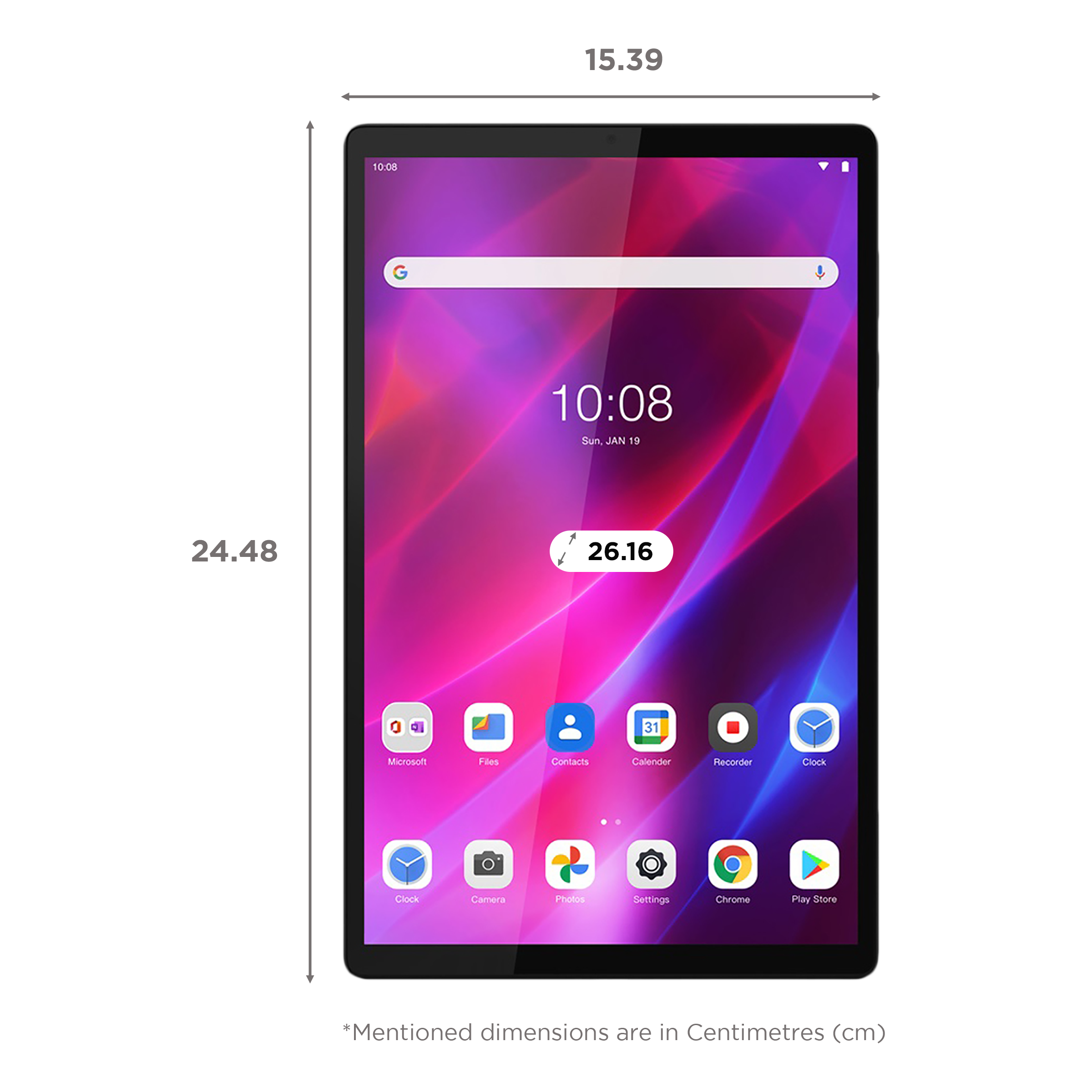 Lenovo Tab K10 Wi-Fi Android Tablet (10.3 Inch, 3GB RAM, 32GB ROM, Abyss Blue)_2