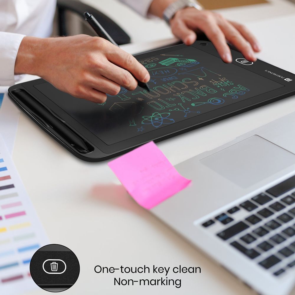 PORTRONICS Ruffpad 8.5M eWriter Tablet (8.5 Inch, Black)_20