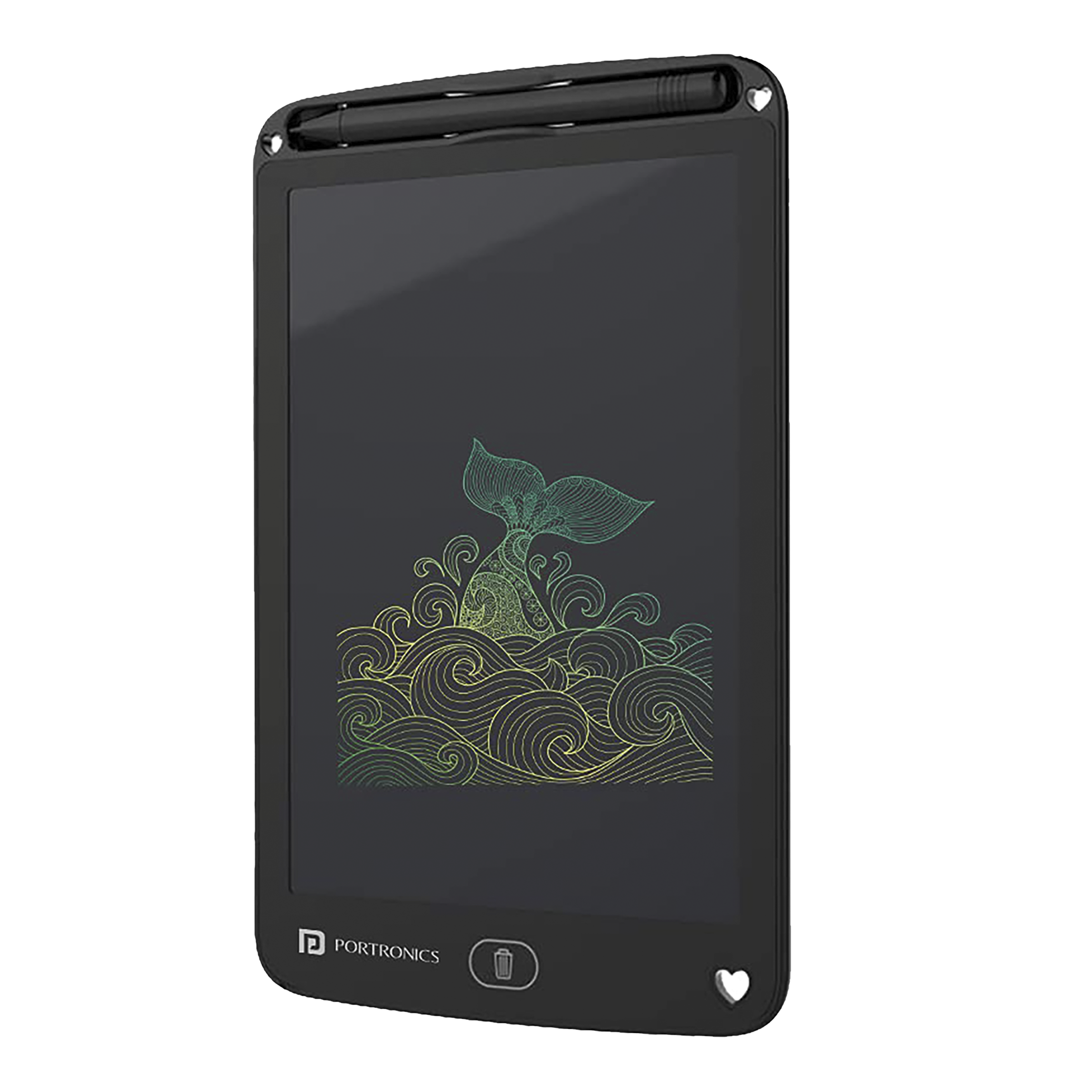 PORTRONICS Ruffpad 8.5M eWriter Tablet (8.5 Inch, Black)_3