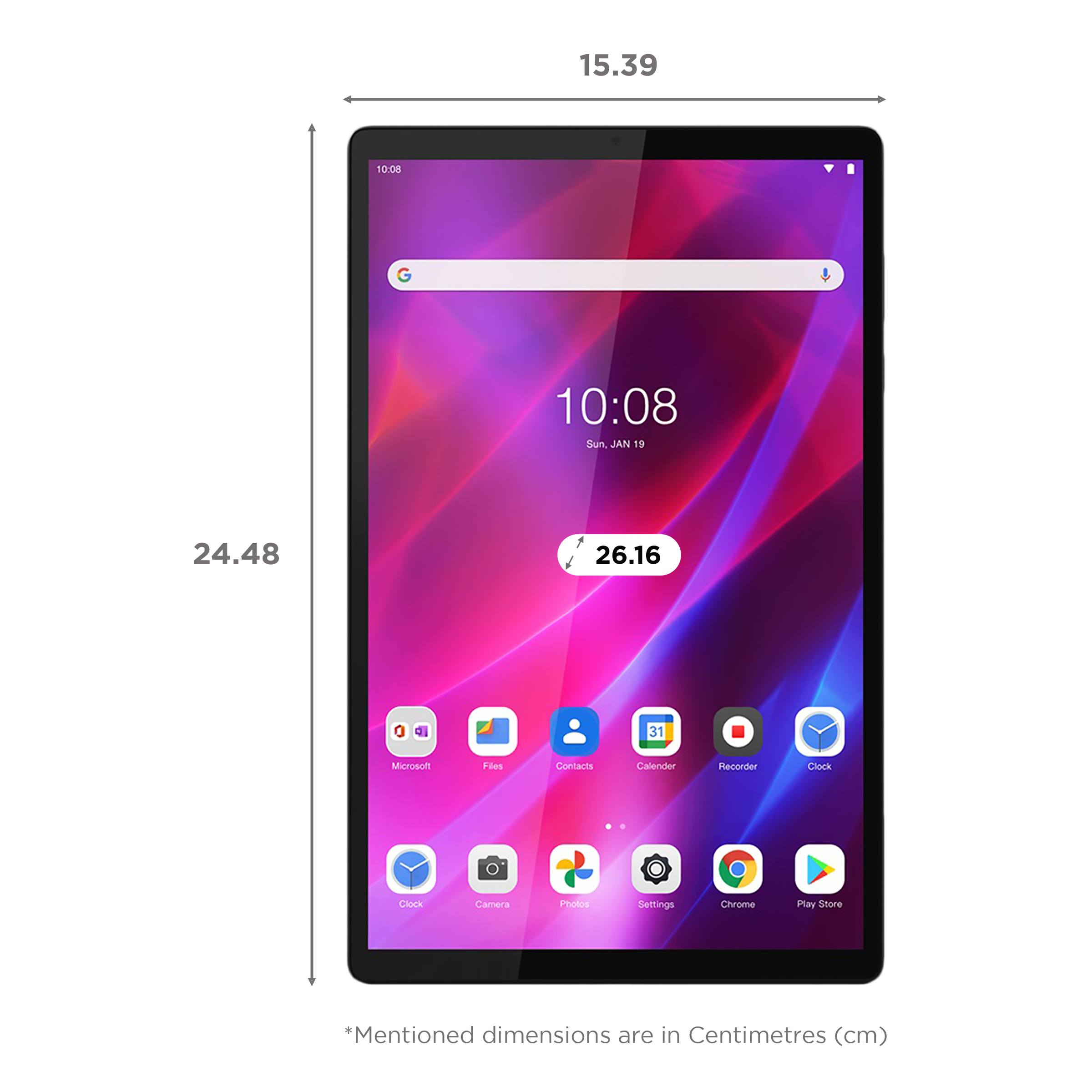 Lenovo Tab K10 Wi-Fi + 4G Android Tablet (10.3 Inch, 4GB RAM, 64GB ROM, Abyss Blue)_2