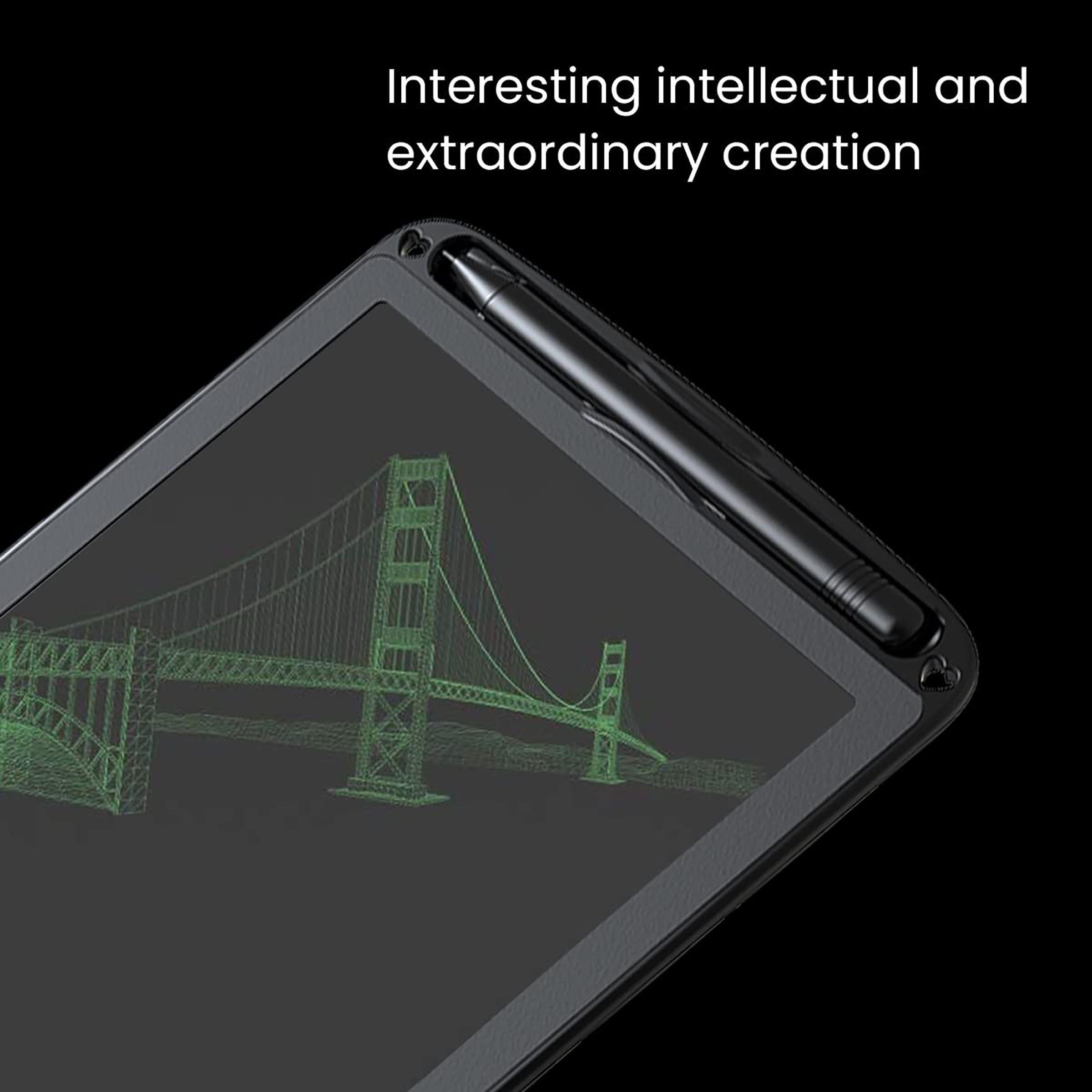 PORTRONICS Ruffpad 12 E eWriter Tablet (12 Inch, Black) PORTRONICS Ruffpad 12 E eWriter Tablet (12 Inch, Black)_9