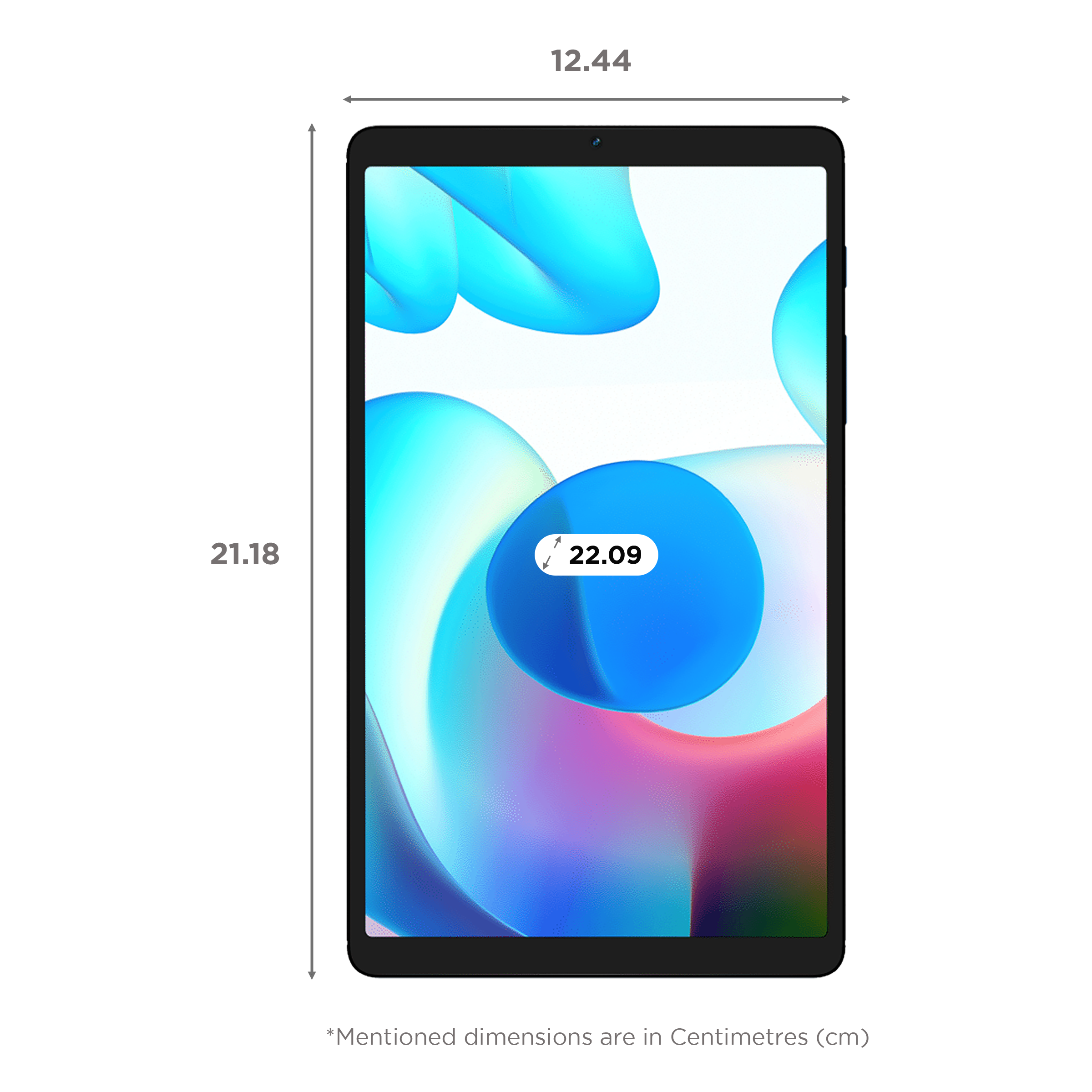 realme Pad Mini Wi-Fi Android Tablet (8.7 Inch, 4GB RAM, 64GB ROM, Blue)_2