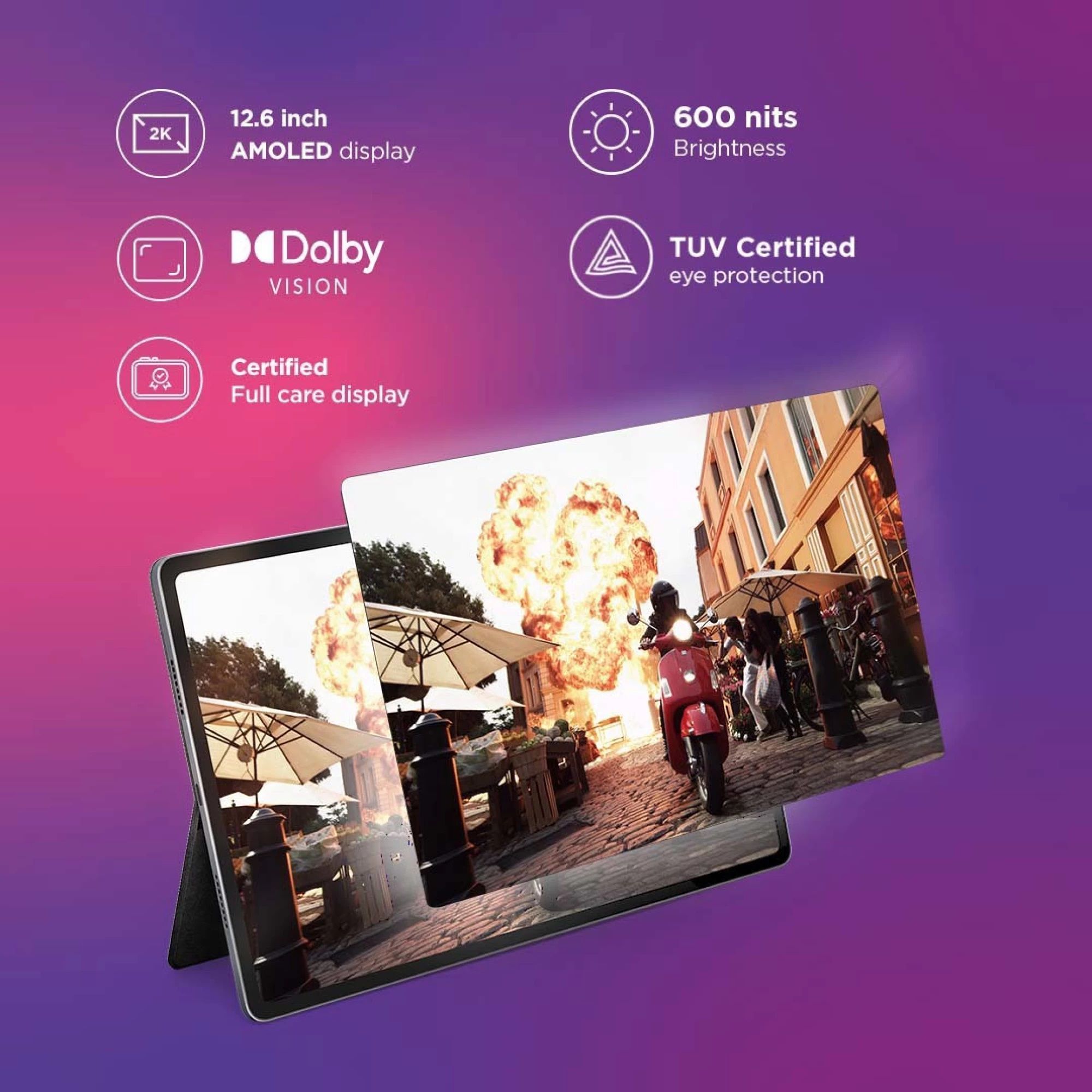 Lenovo Tab P12 Pro Wi-Fi Android Tablet (12.6 Inch, 8GB RAM, 256GB ROM, Storm Grey) Lenovo Tab P12 Pro Wi-Fi Android Tablet (12.6 Inch, 8GB RAM, 256GB ROM, Storm Grey)_11