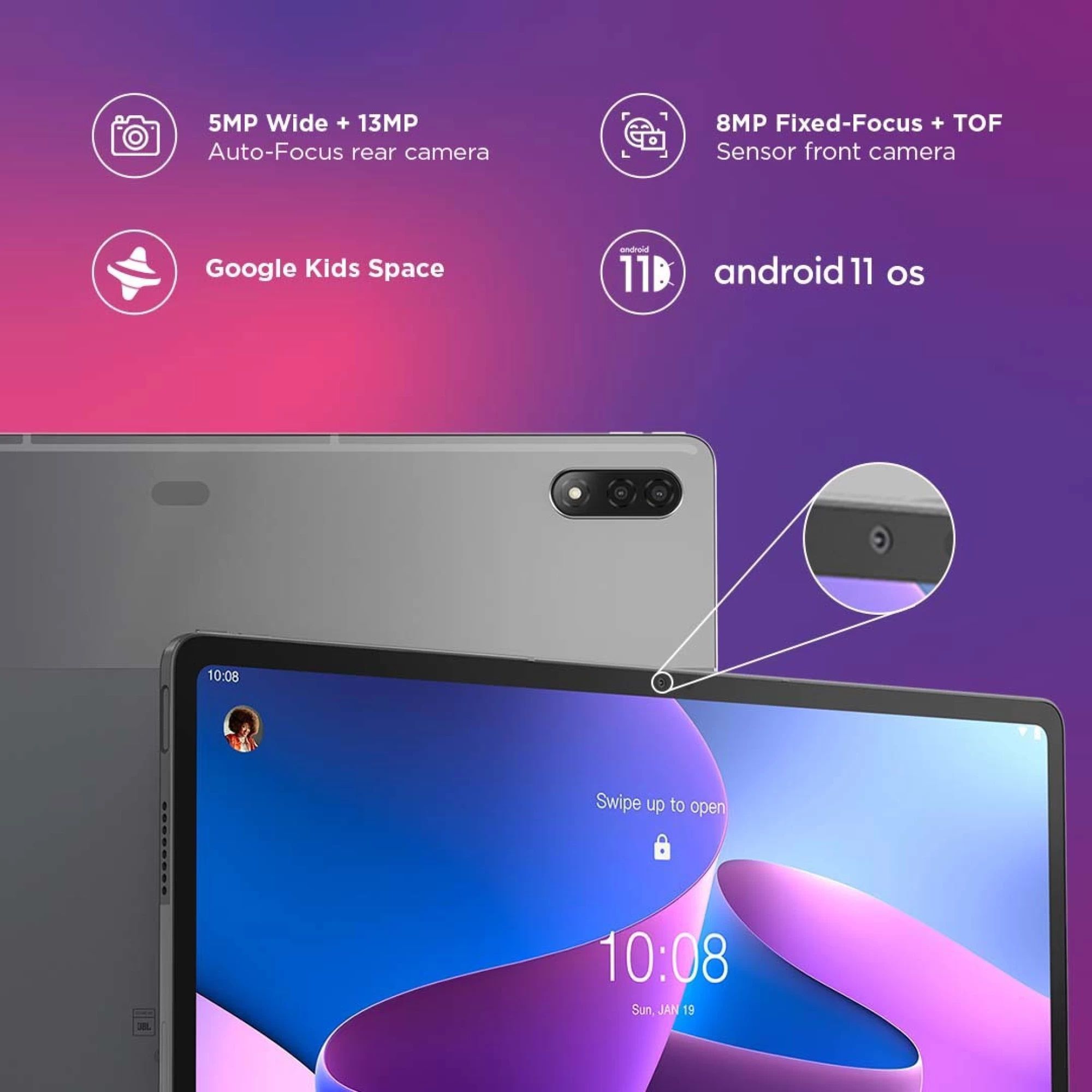 Lenovo Tab P12 Pro Wi-Fi Android Tablet (12.6 Inch, 8GB RAM, 256GB ROM, Storm Grey) Lenovo Tab P12 Pro Wi-Fi Android Tablet (12.6 Inch, 8GB RAM, 256GB ROM, Storm Grey)_12