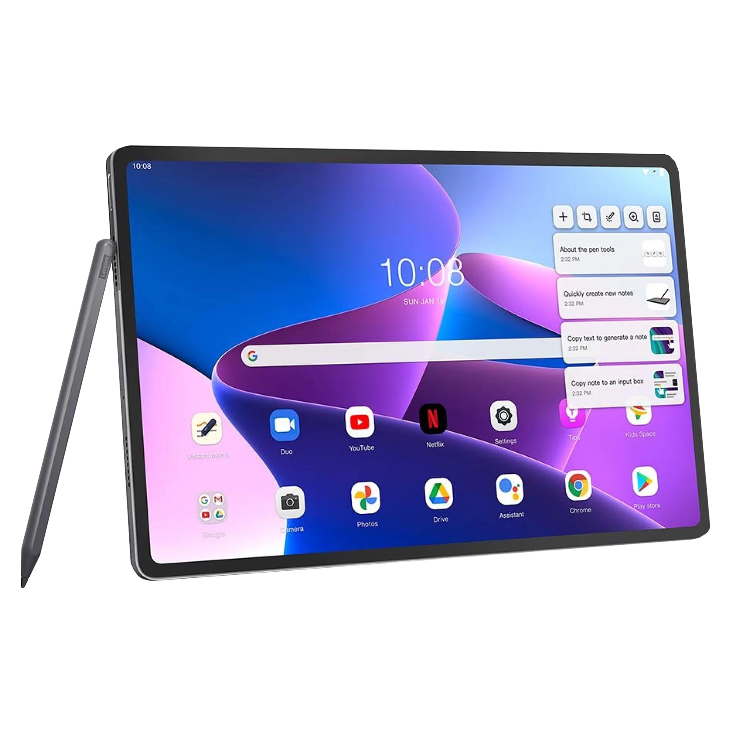 Lenovo Tab P12 Pro Wi-Fi Android Tablet (12.6 Inch, 8GB RAM, 256GB ROM, Storm Grey) Lenovo Tab P12 Pro Wi-Fi Android Tablet (12.6 Inch, 8GB RAM, 256GB ROM, Storm Grey)_8