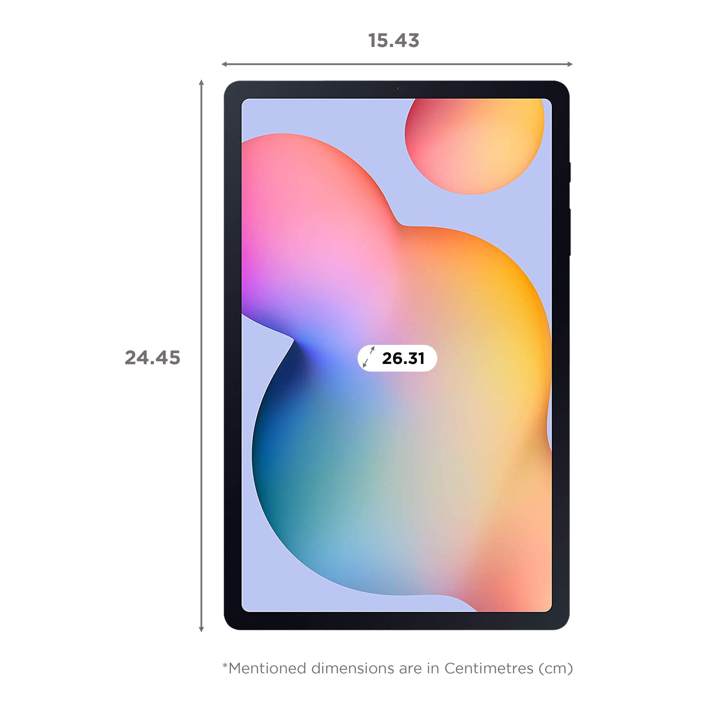 SAMSUNG Galaxy Tab S6 Lite Wi-Fi Android Tablet (10.4 Inch, 4GB RAM, 64GB ROM, Oxford Grey) SAMSUNG Galaxy Tab S6 Lite Wi-Fi Android Tablet (10.4 Inch, 4GB RAM, 64GB ROM, Oxford Grey)_2