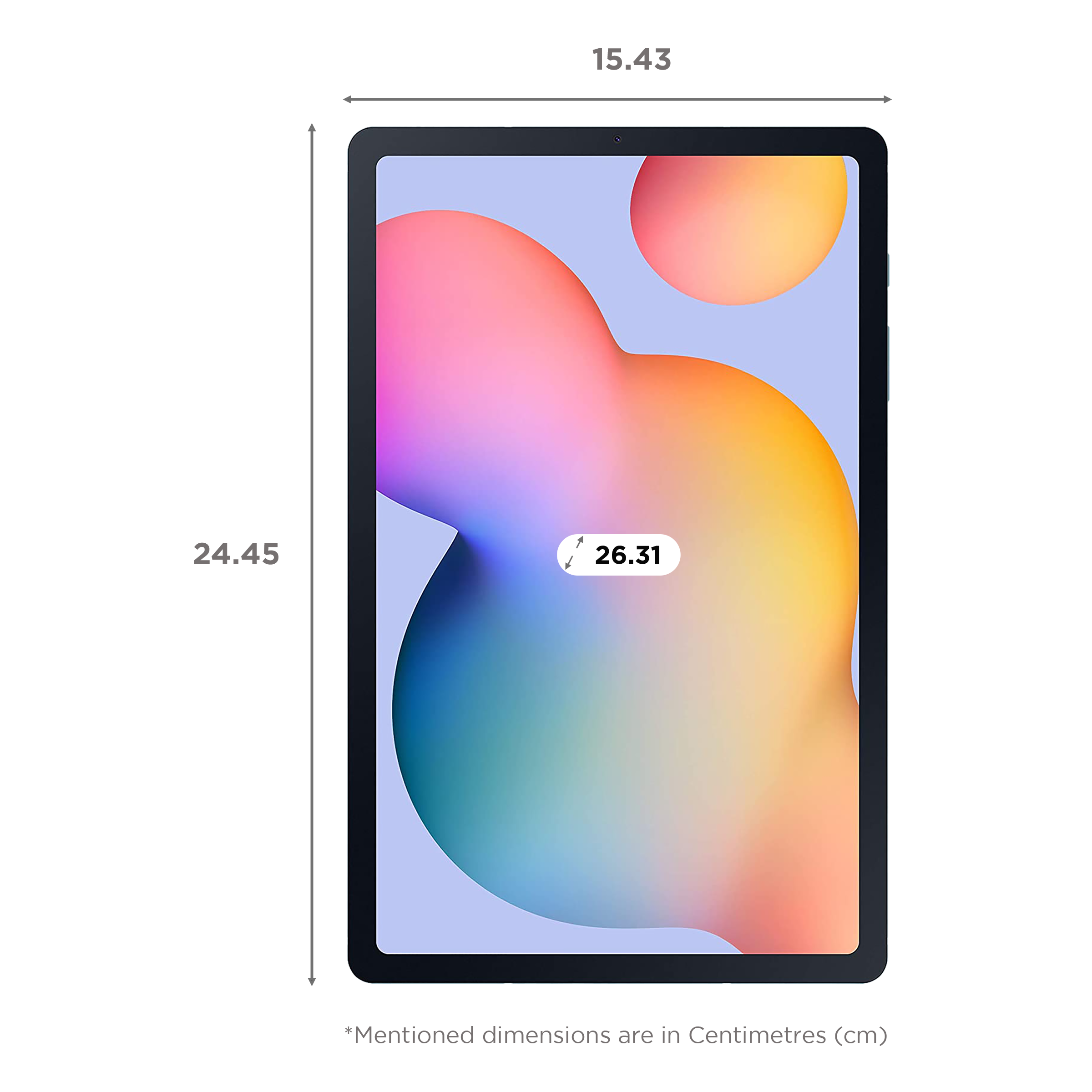 SAMSUNG Galaxy Tab S6 Lite Wi-Fi Android Tablet with Stylus (10.4 Inch, 4GB RAM, 64GB ROM, Angora Blue) SAMSUNG Galaxy Tab S6 Lite Wi-Fi Android Tablet with Stylus (10.4 Inch, 4GB RAM, 64GB ROM, Angora Blue)_2