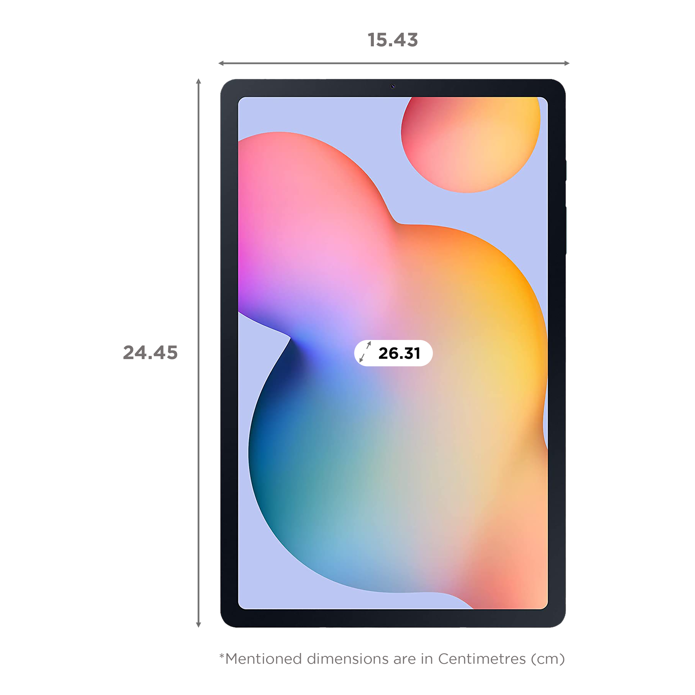 SAMSUNG Galaxy Tab S6 Lite Wi-Fi+4G Android Tablet (10.4 Inch, 4GB RAM, 64GB ROM, Angora Blue)_2