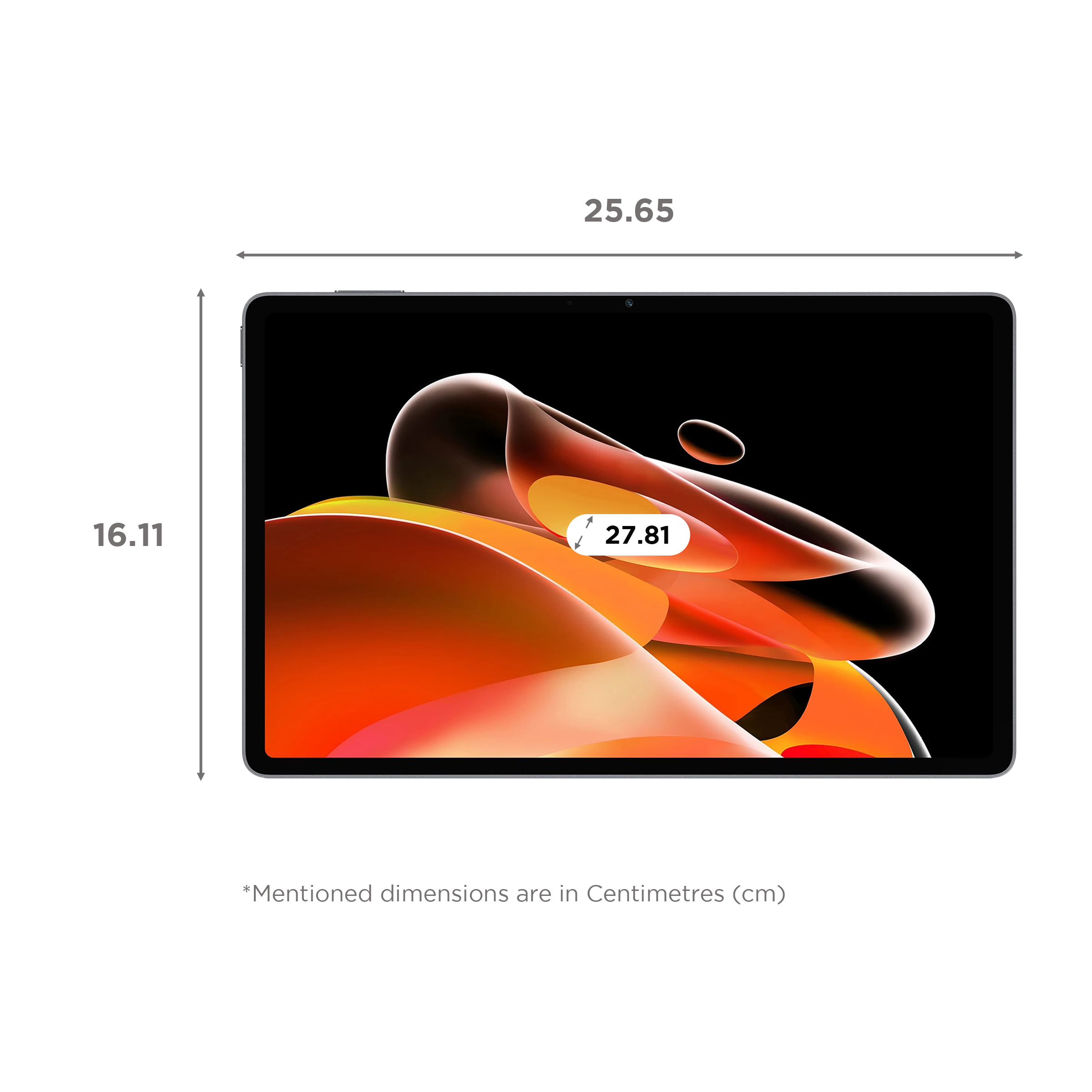 realme PAD X Wi-Fi+5G Android Tablet (10.95 Inch, 4GB RAM, 64GB ROM, Glowing Grey)_2