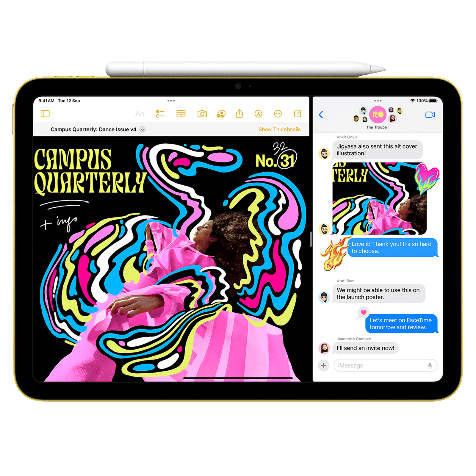 Apple iPad 10th Generation Wi-Fi+5G (10.9 Inch, 64GB, Silver, 2022 model)_5