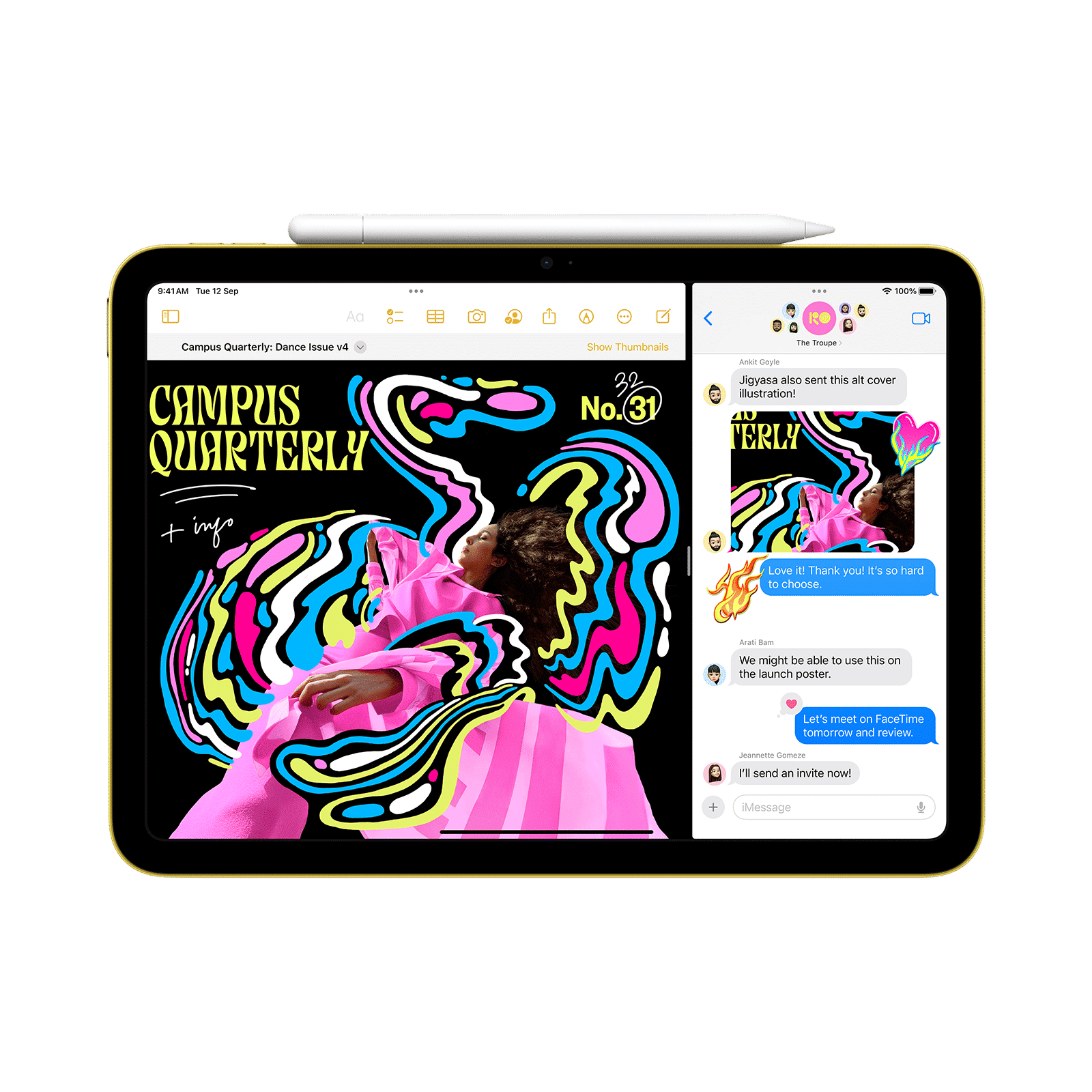 Apple iPad 10th Generation Wi-Fi+5G (10.9 Inch, 64GB, Blue, 2022 model)_5