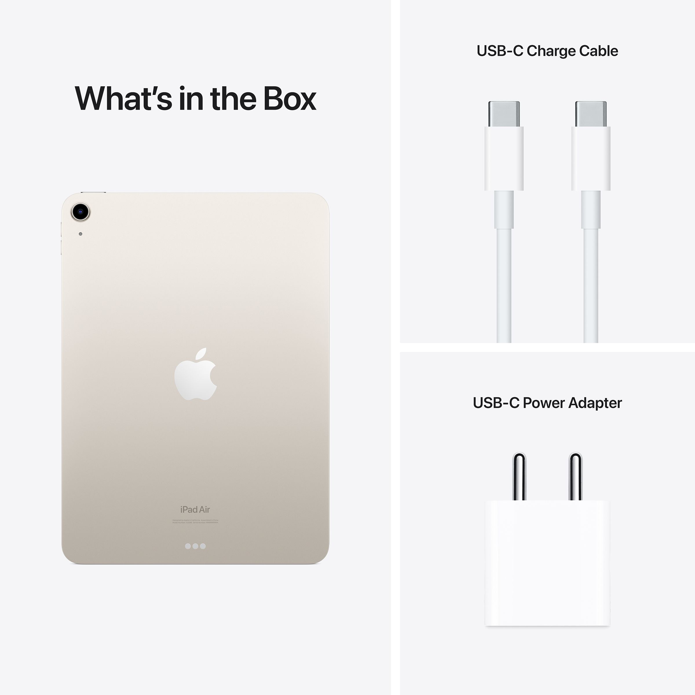 Apple iPad Air 5th Generation Wi-Fi+5G (10.9 Inch, 256GB, Starlight, 2022 model)_9