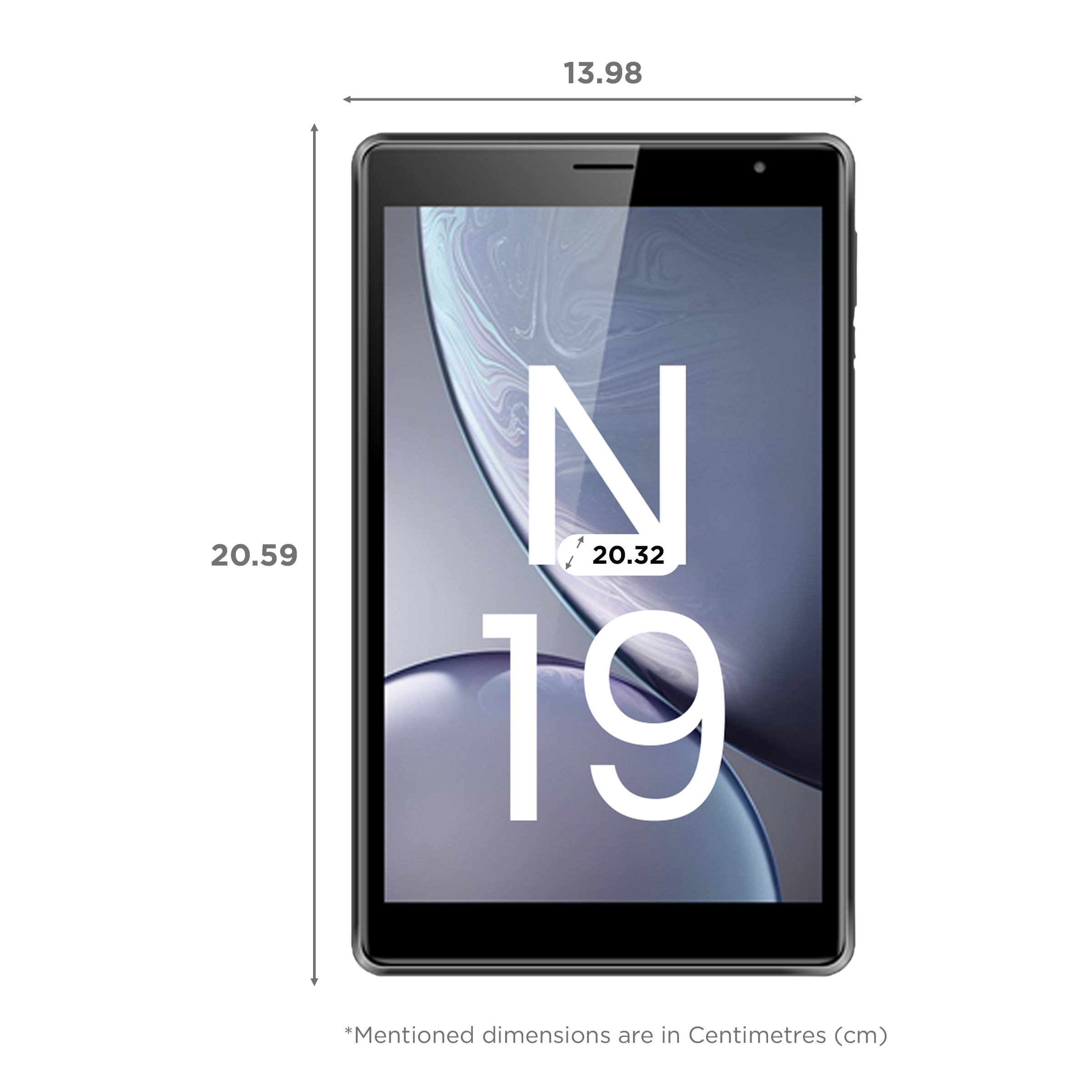 I KALL N19 Wi-Fi+4G Android Tablet (8 Inch, 3GB RAM, 32GB ROM, Grey)_2